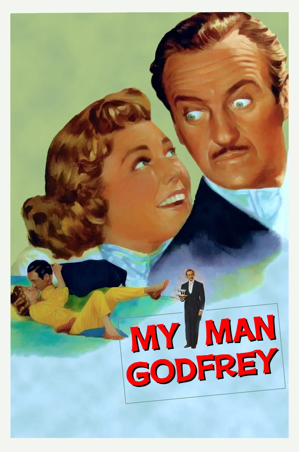 Plakat filmowy "My Man Godfrey"