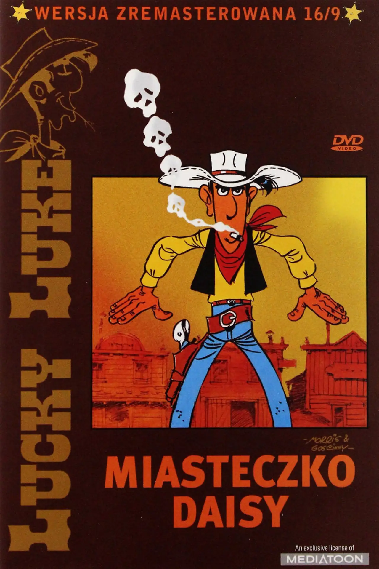 Plakat filmowy "Lucky Luke: Miasteczko Daisy"