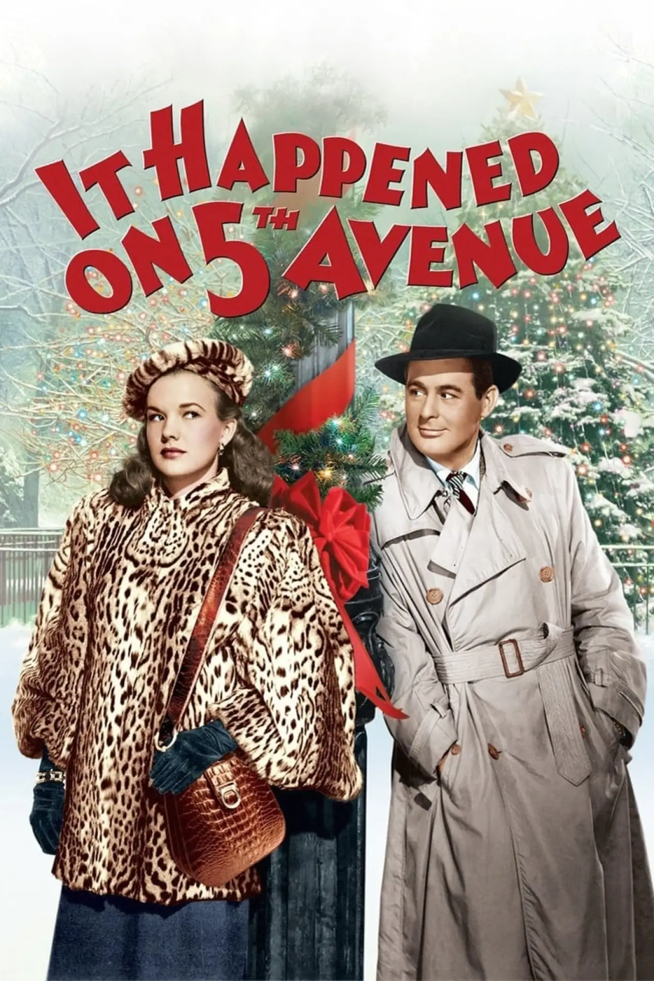 Plakat filmowy "It Happened on Fifth Avenue"