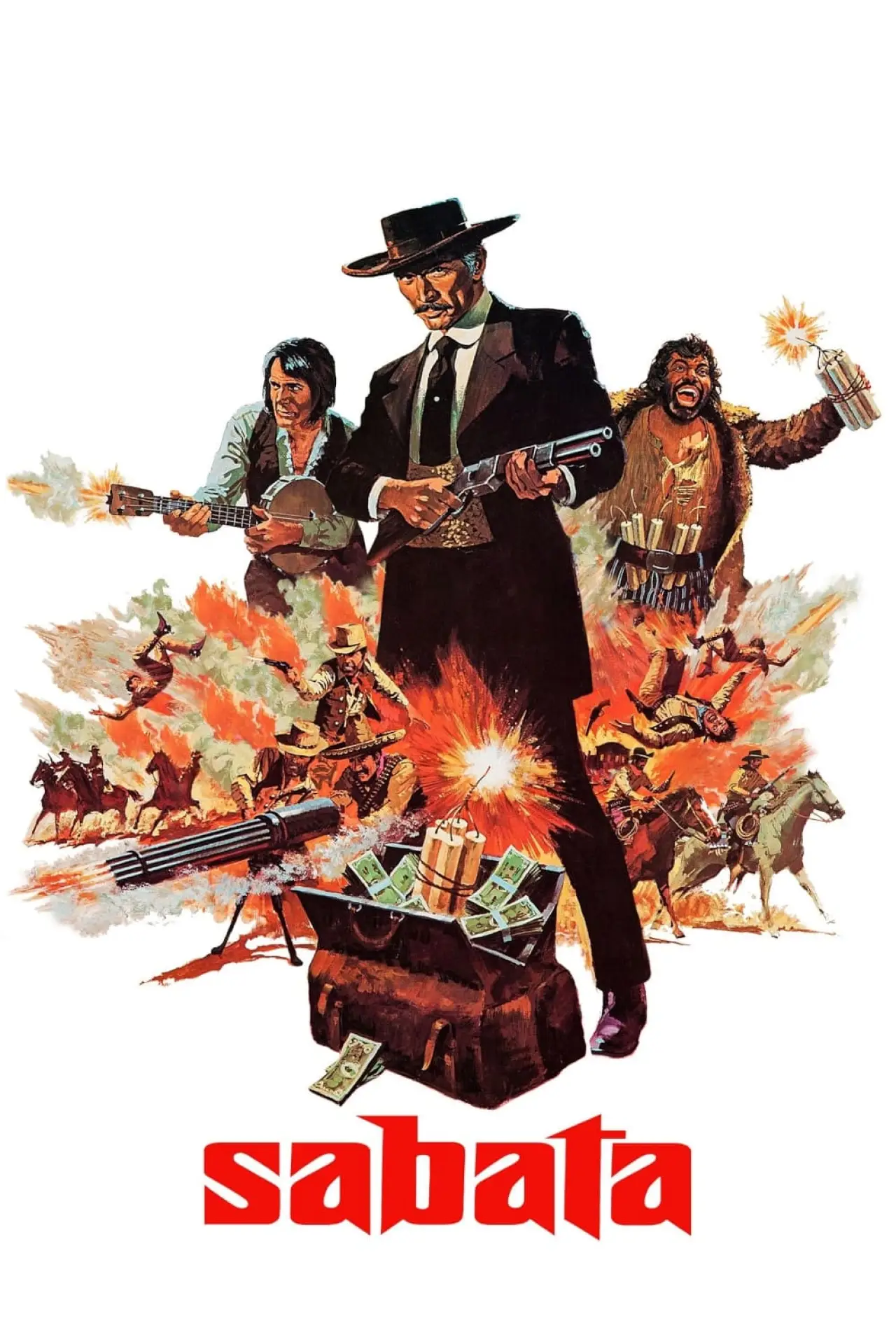 Plakat filmowy "Sabata"