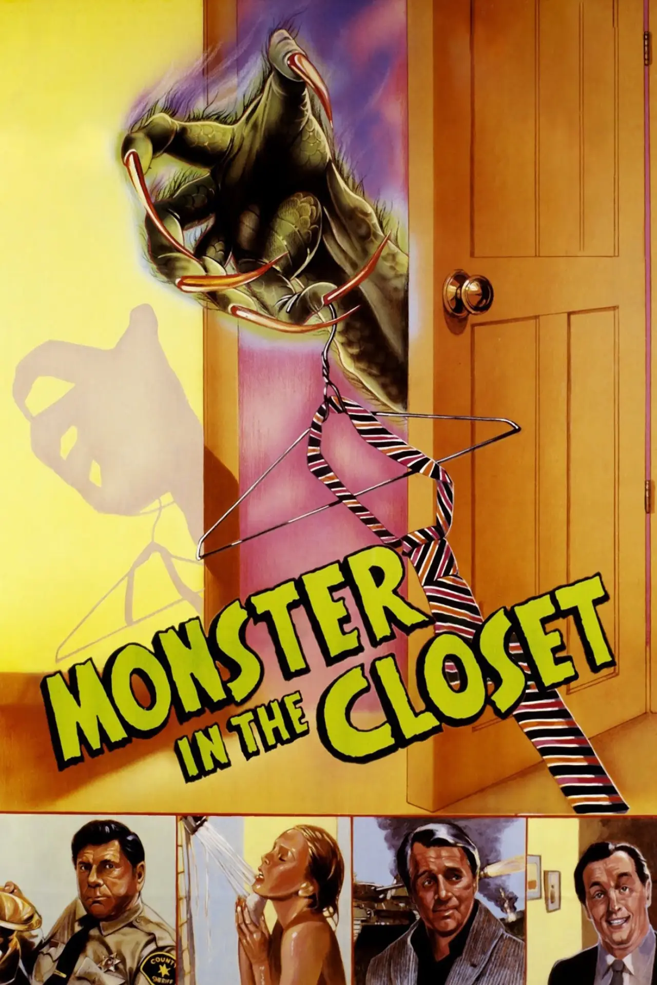 Plakat filmowy "Monster in the Closet"