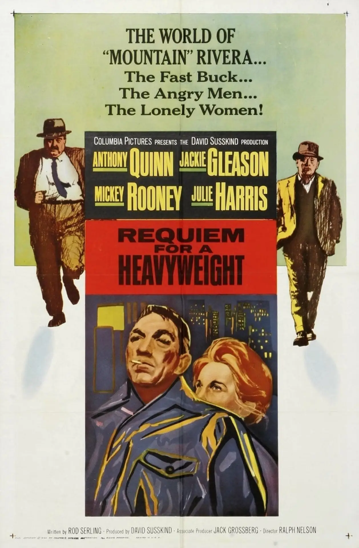 Plakat filmowy "Requiem for a Heavyweight"