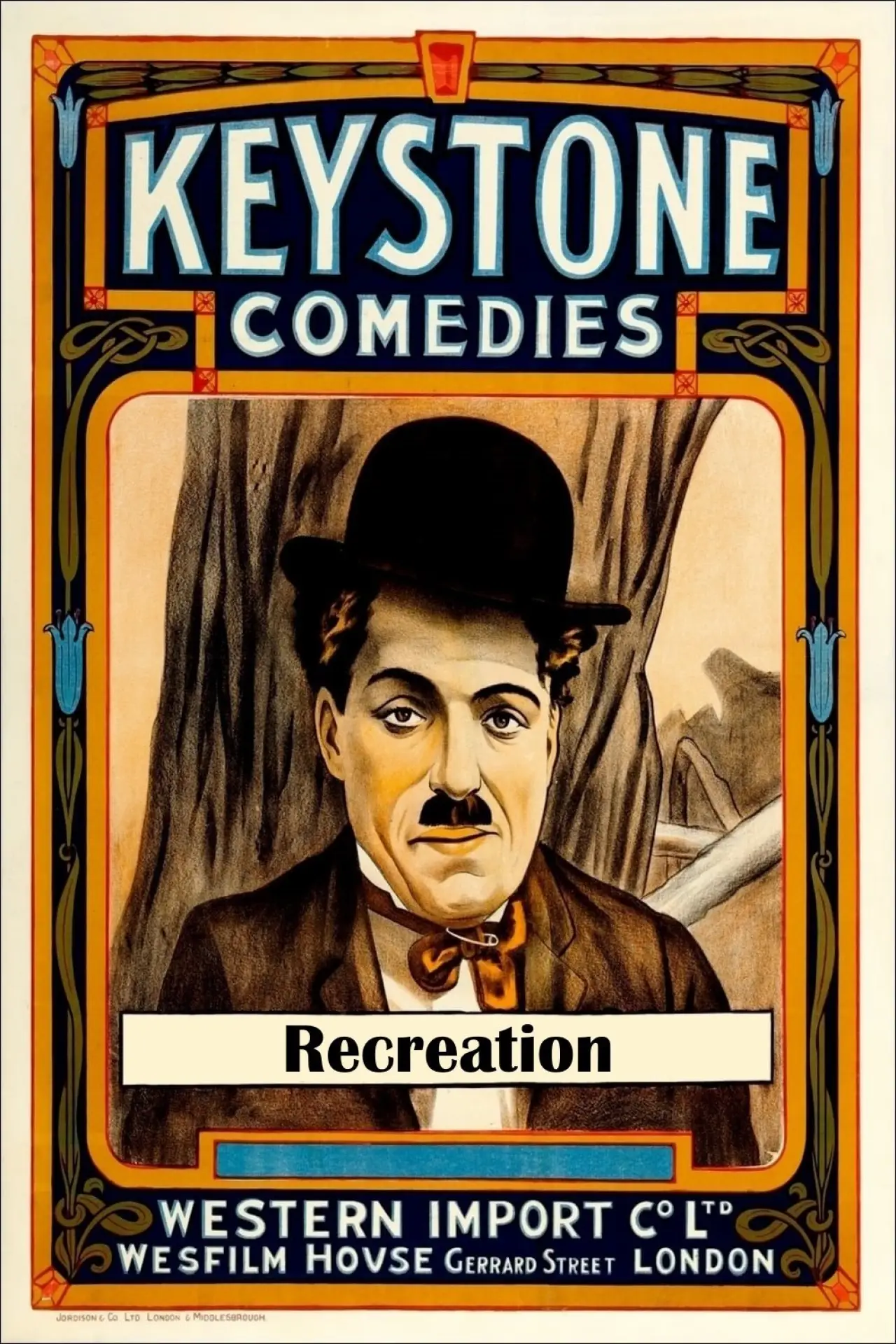 Plakat filmowy "Recreation"