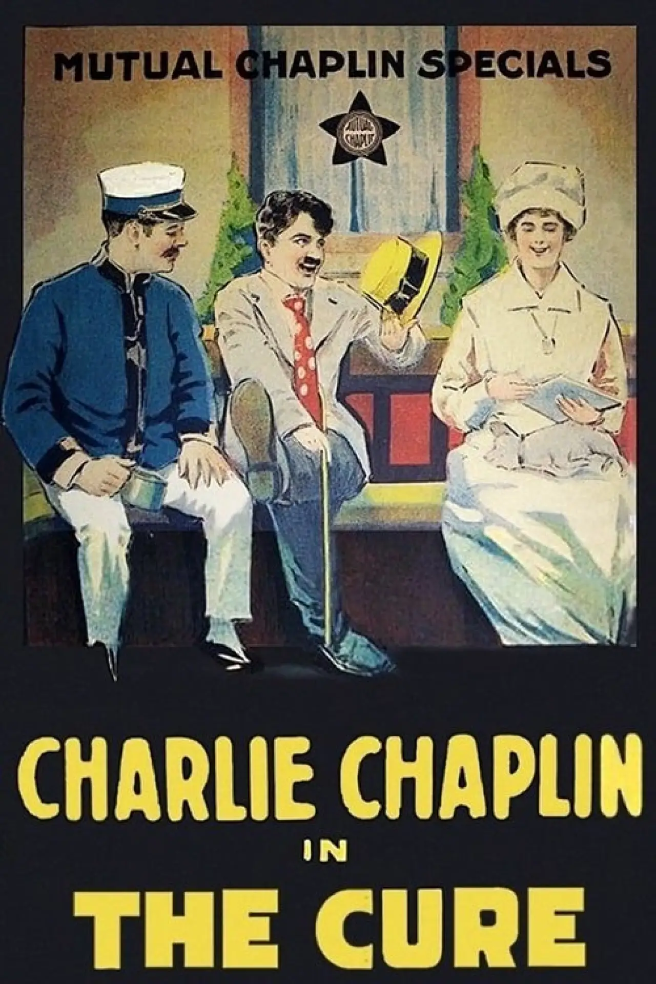 Plakat filmowy "Charlie na kuracji"