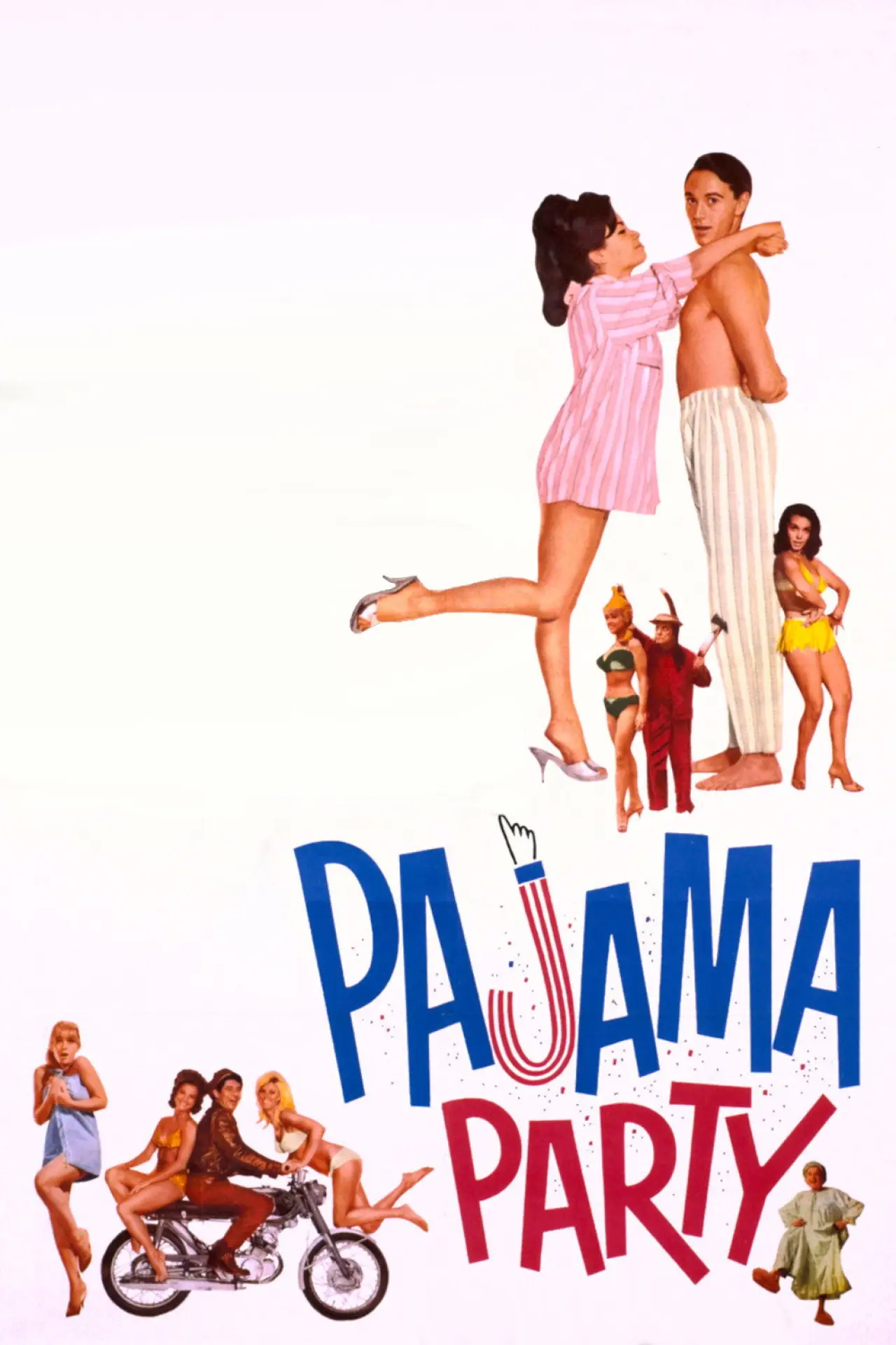 Plakat filmowy "Pajama Party"