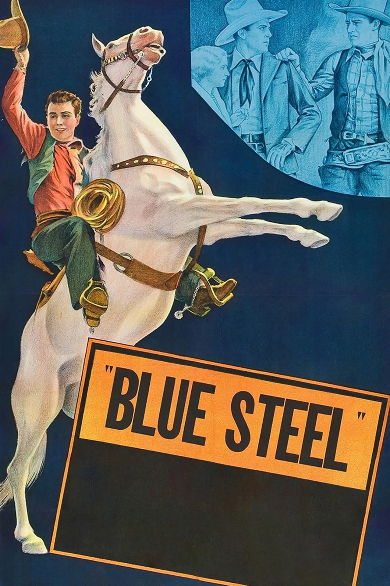 Plakat filmowy "Blue Steel"