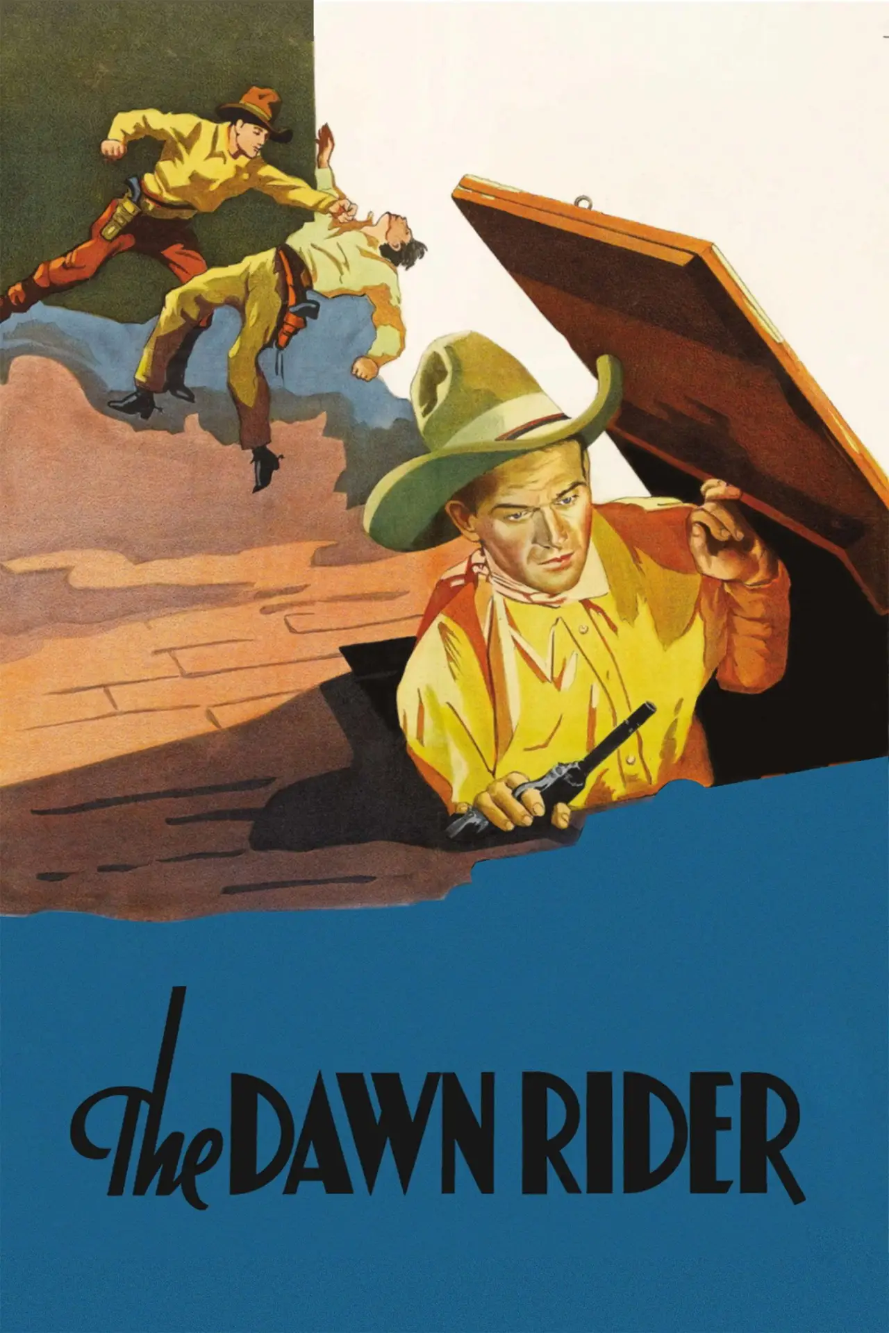 Plakat filmowy "The Dawn Rider"