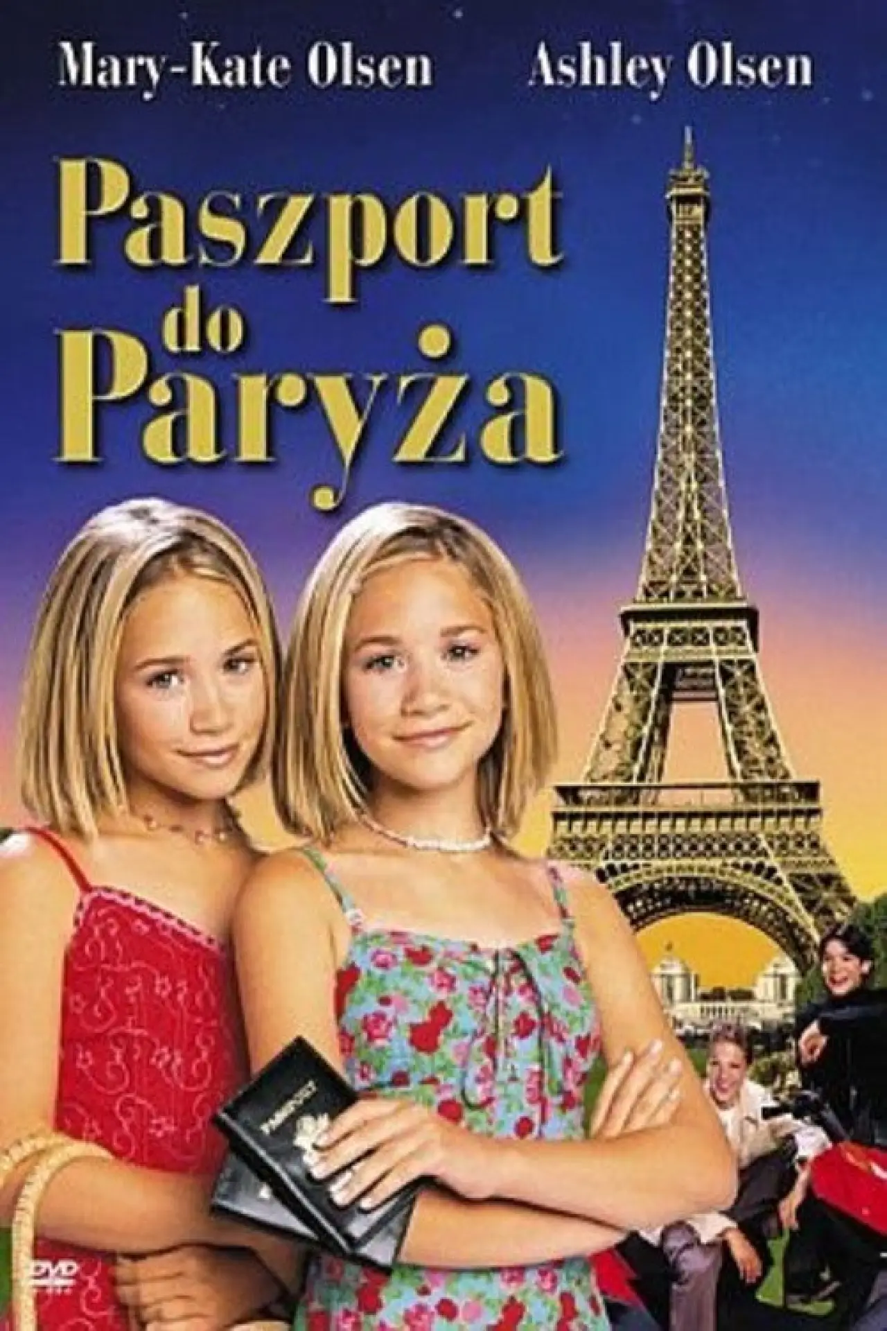 Plakat filmowy "Paszport do Paryża"