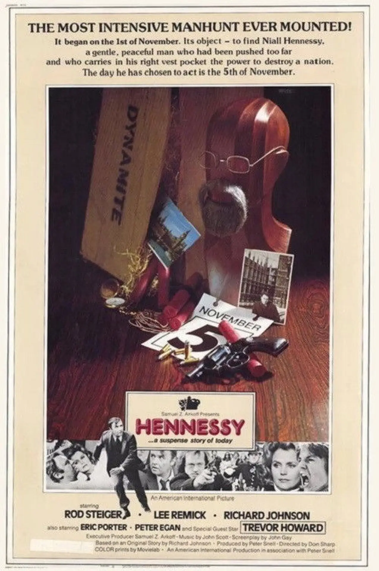 Plakat filmowy "Hennessy"