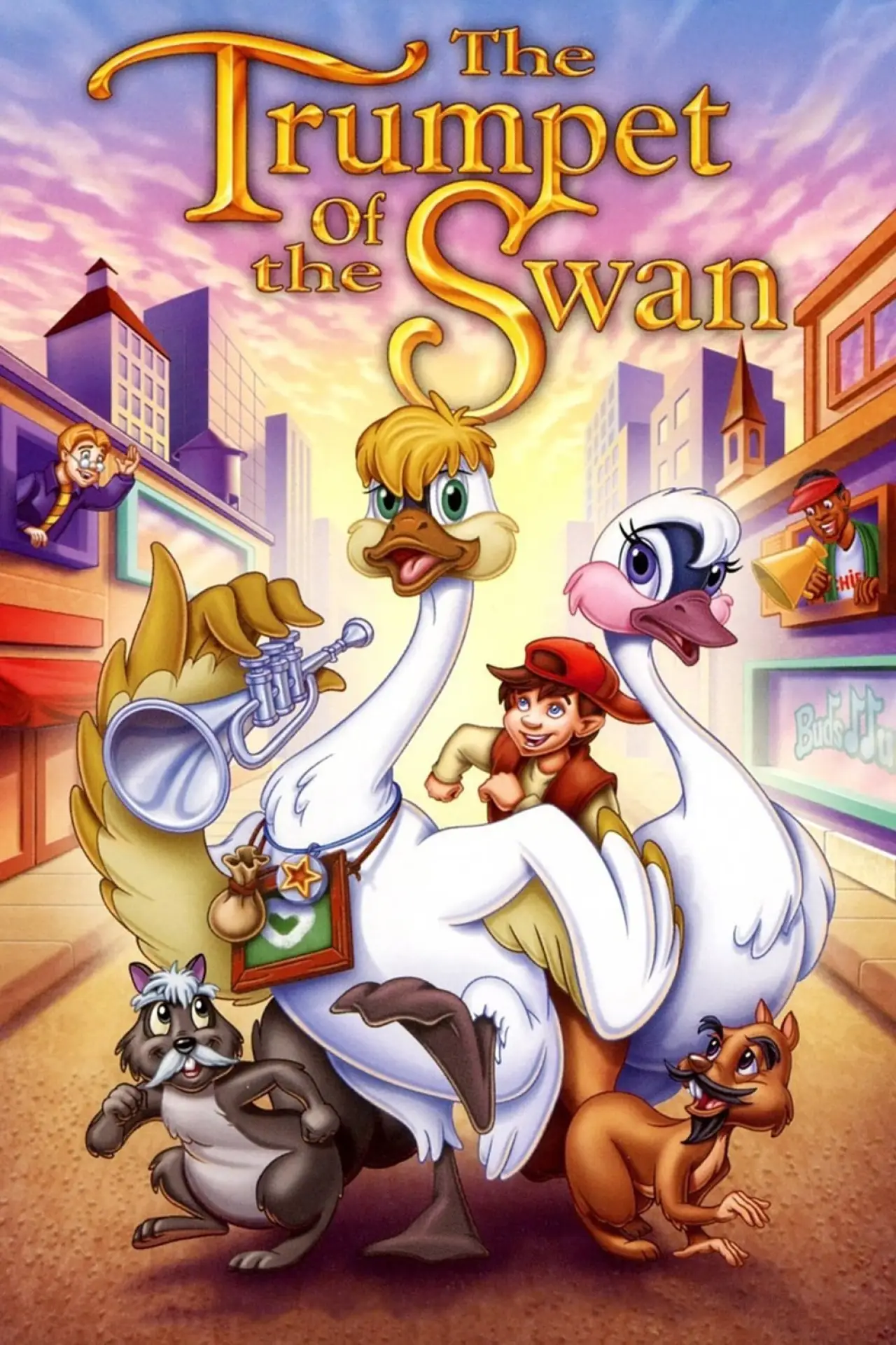 Plakat filmowy "Łabędzie Nutki"