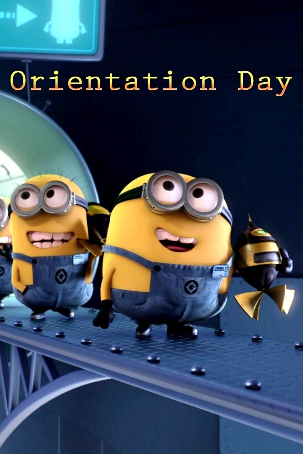 Plakat filmowy "Minionki: Orientation Day"