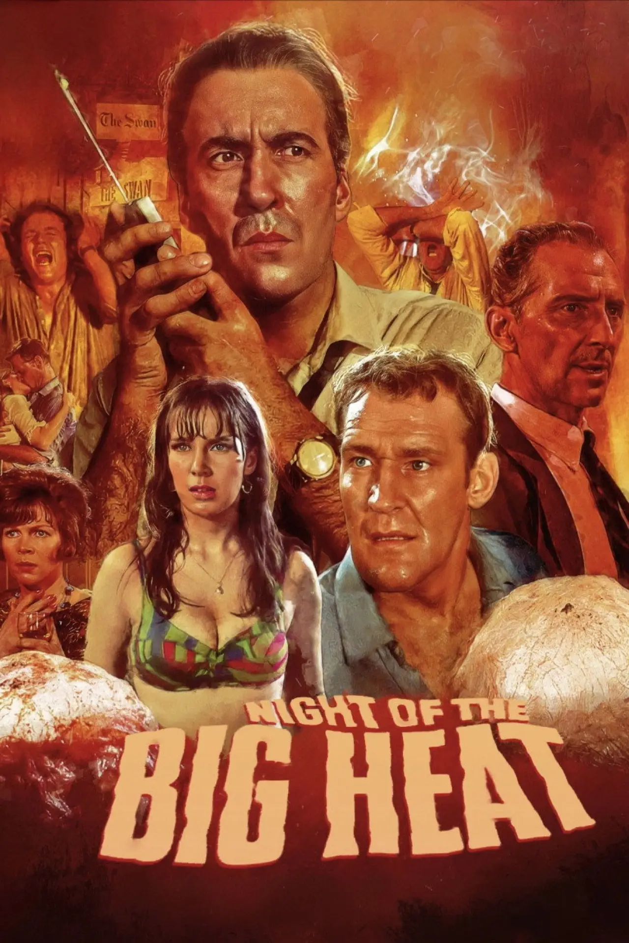 Plakat filmowy "Night of the Big Heat"
