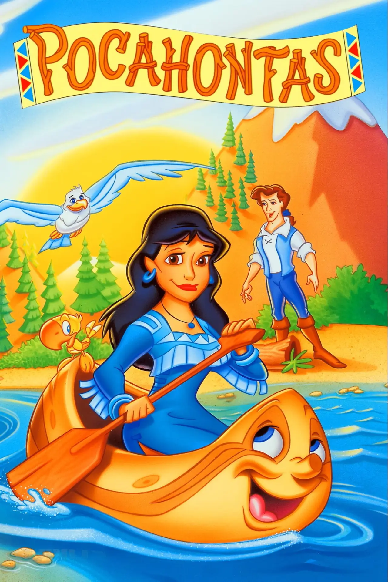 Plakat filmowy "Pocahontas"
