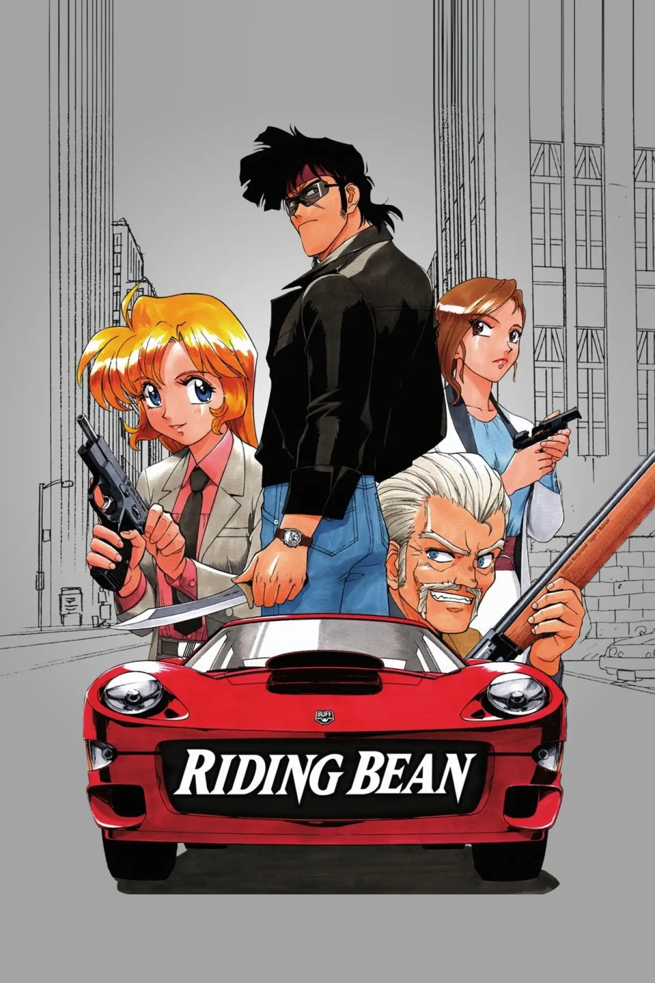 Plakat filmowy "Riding Bean"