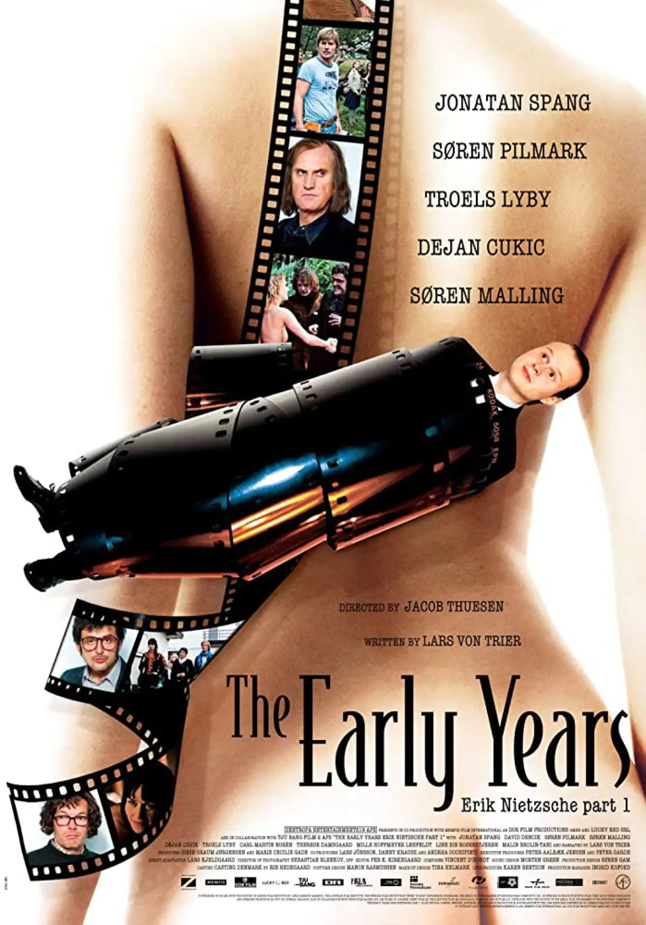 Plakat filmowy "De unge år"