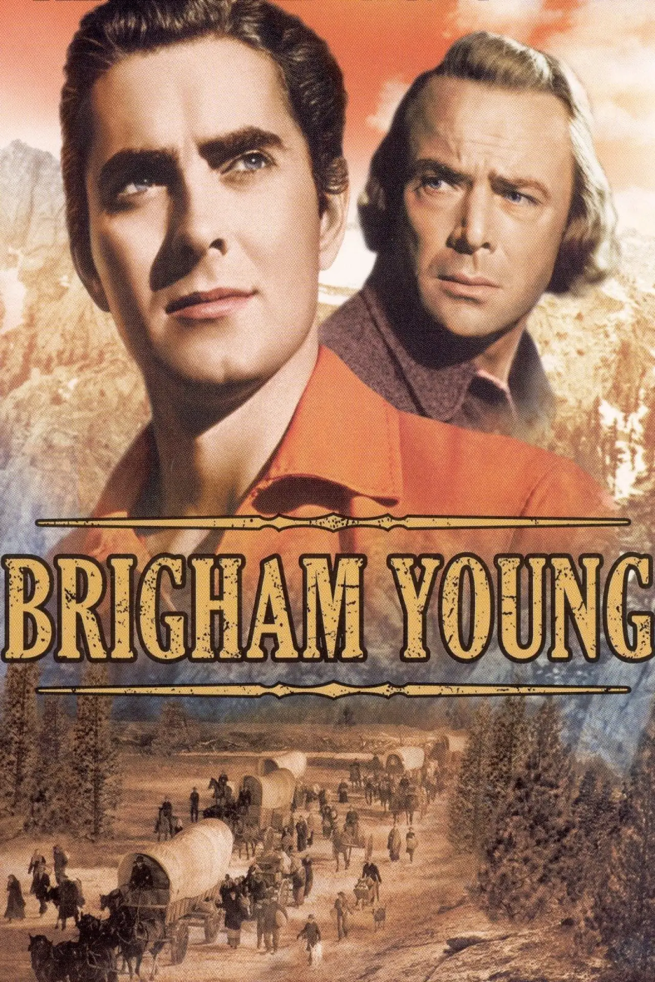 Plakat filmowy "Brigham Young"