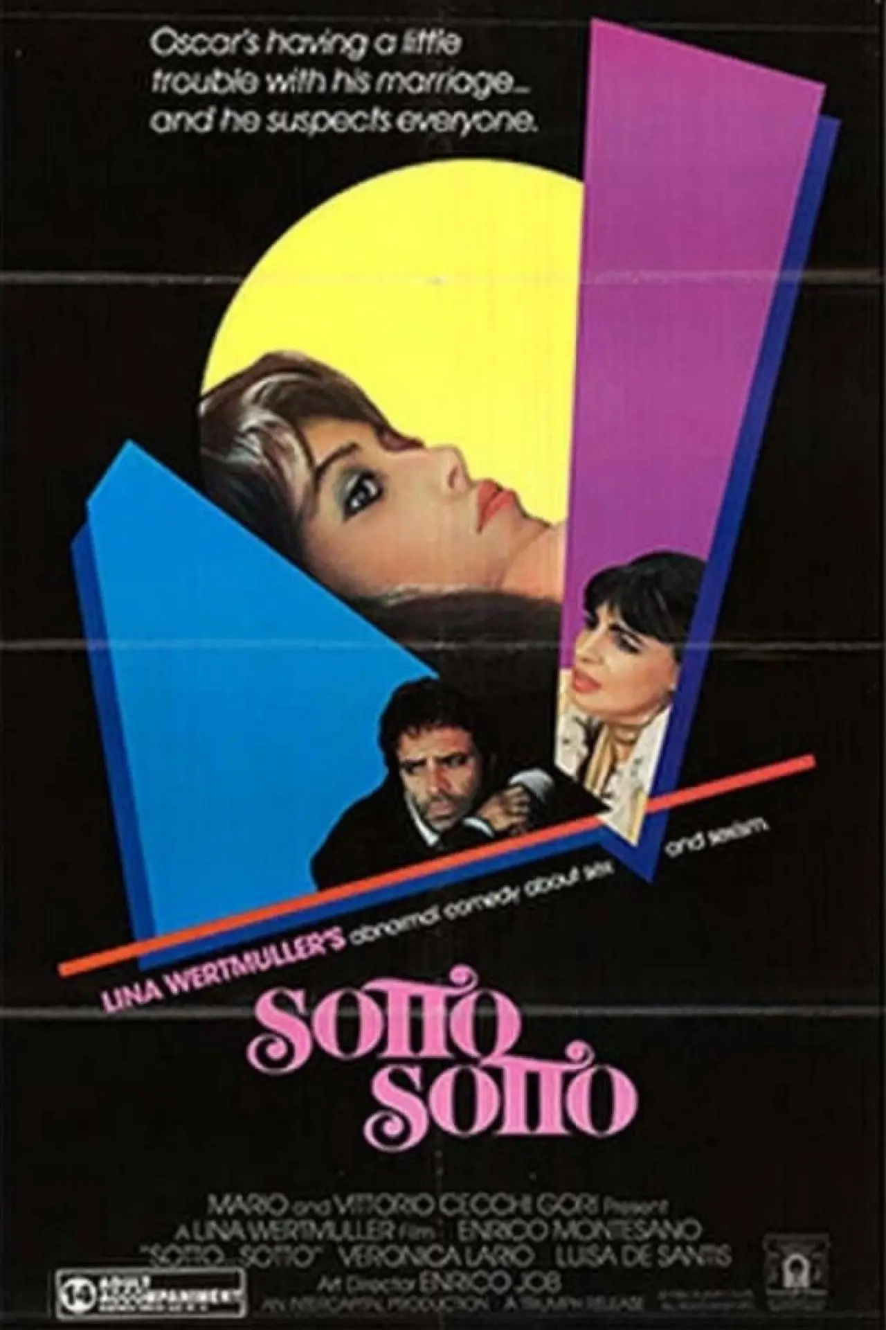 Plakat filmowy "Sotto... sotto... strapazzato da anomala passione"