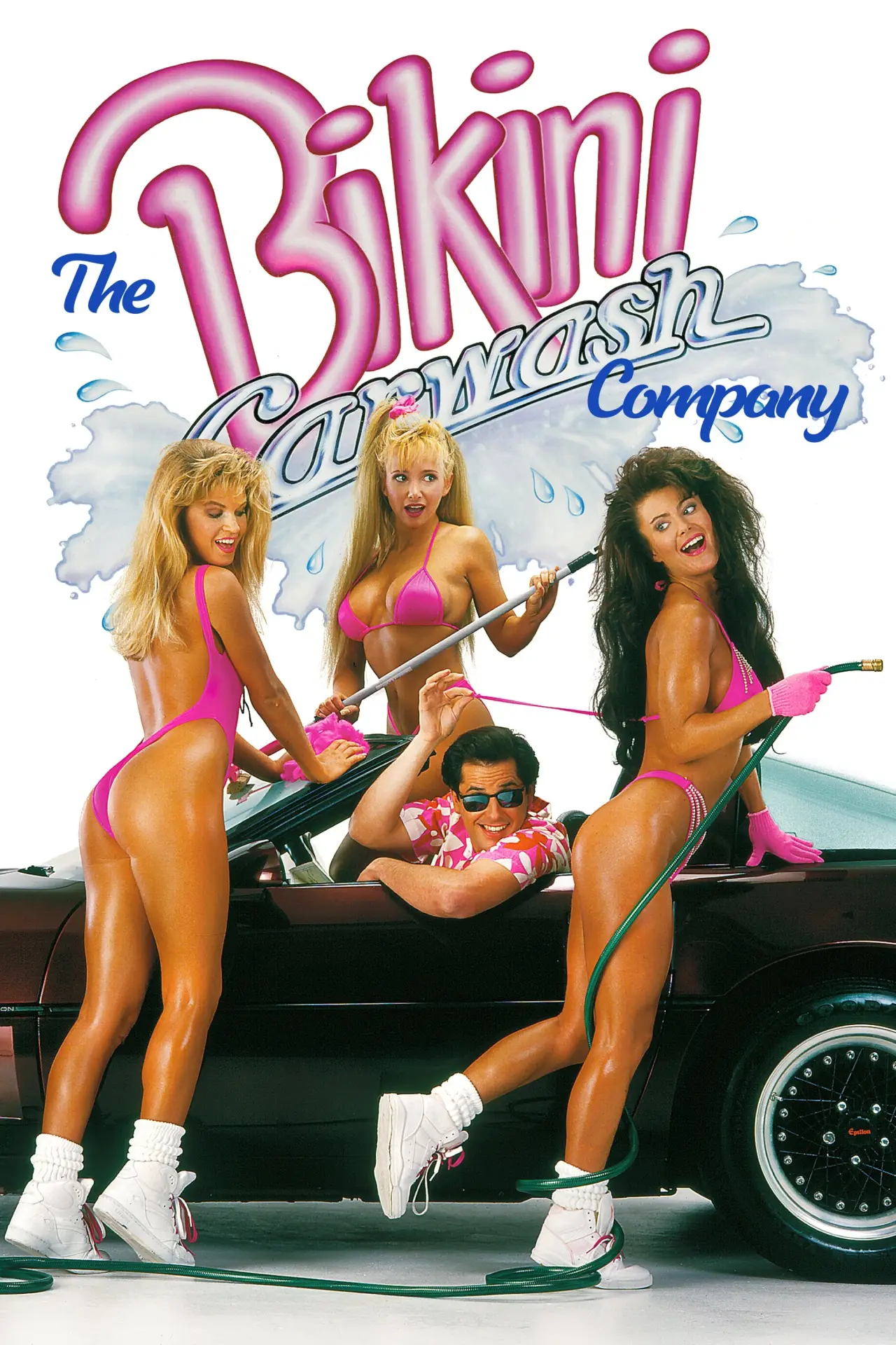 Plakat filmowy "The Bikini Carwash Company"