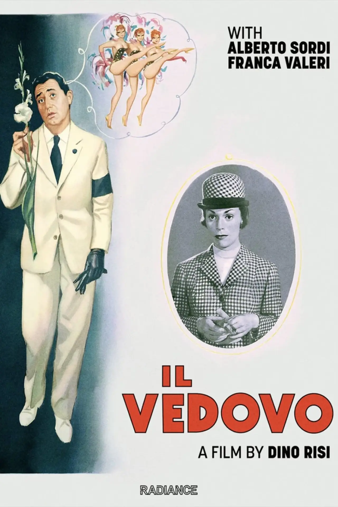 Plakat filmowy "Il vedovo"