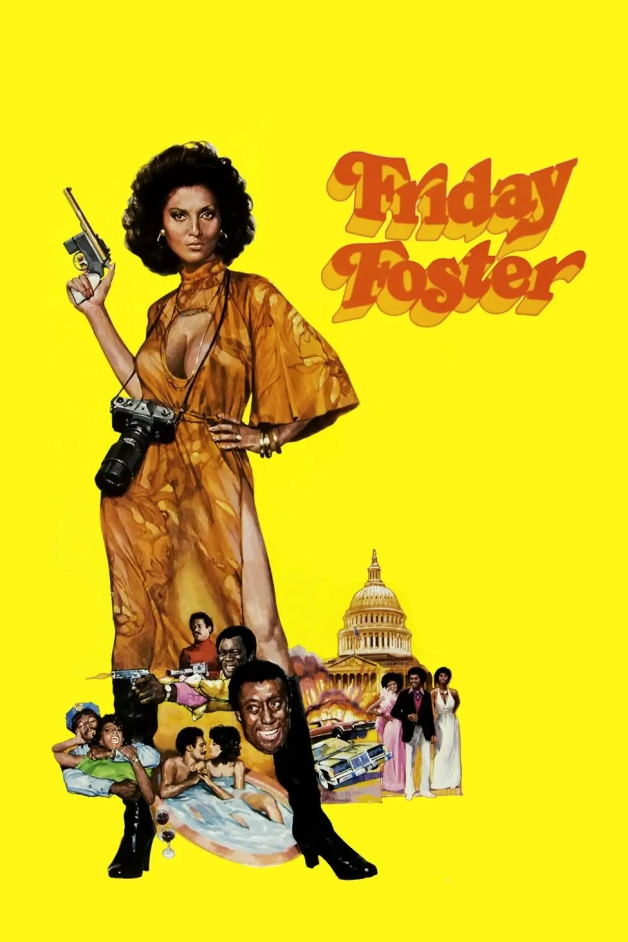 Plakat filmowy "Friday Foster"