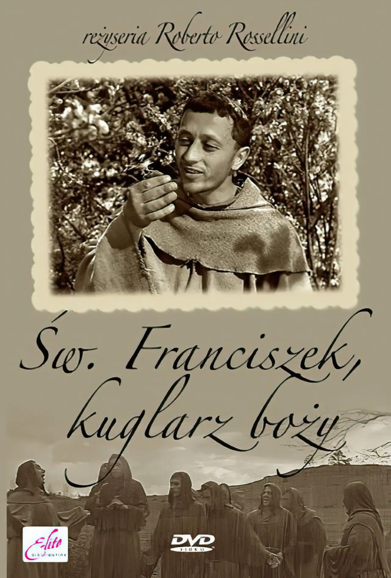 Plakat filmowy "Franciszek, Kuglarz Boży"