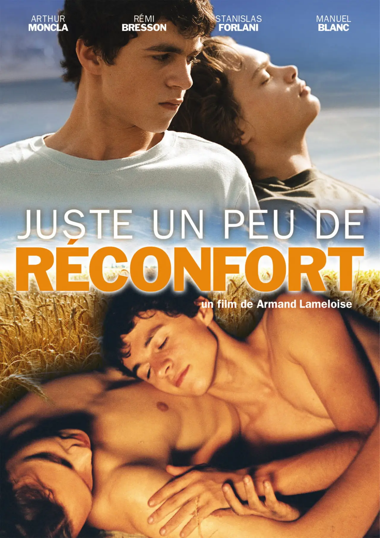 Plakat filmowy "Juste un peu de réconfort..."