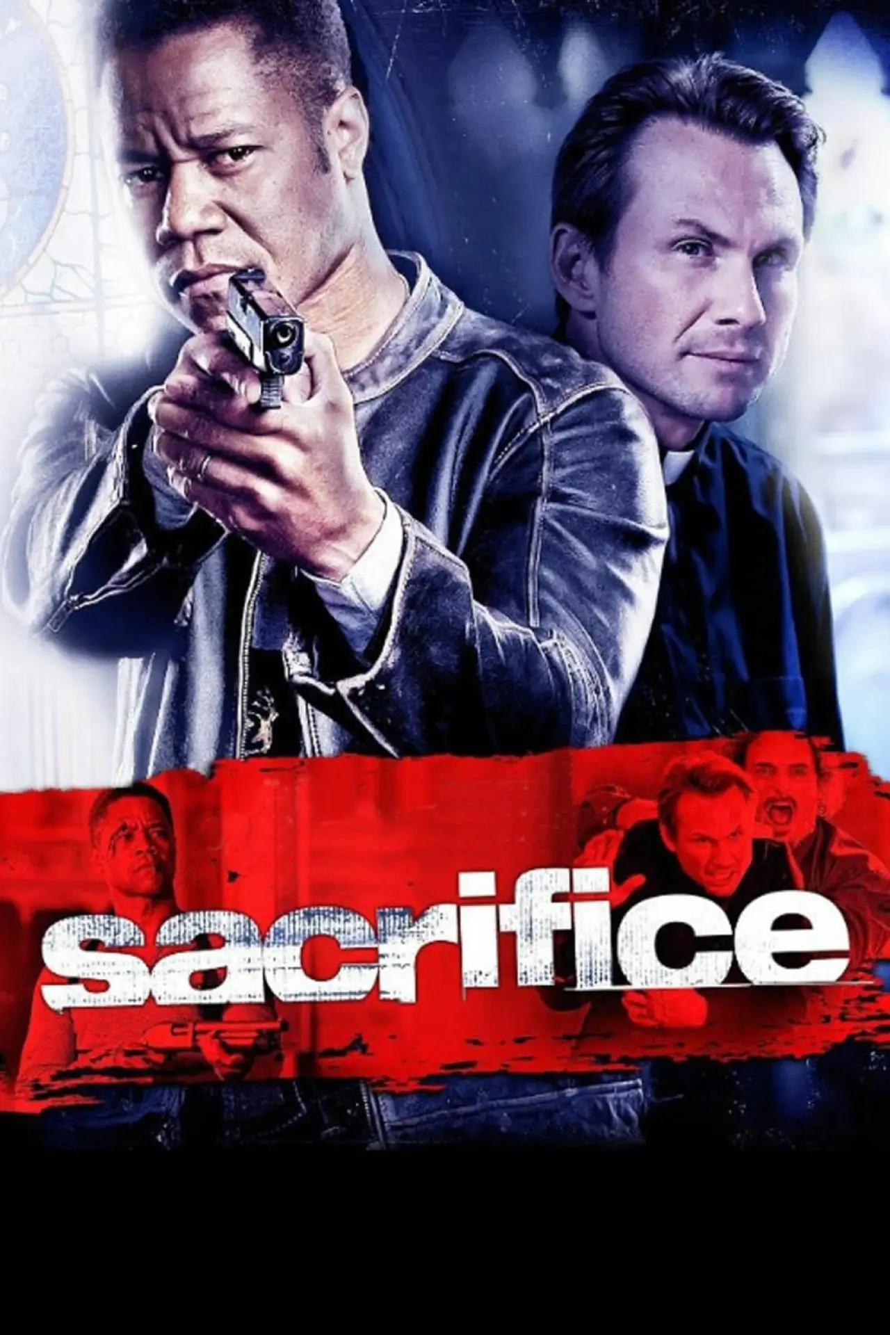 Plakat filmowy "Krwawy odwet"