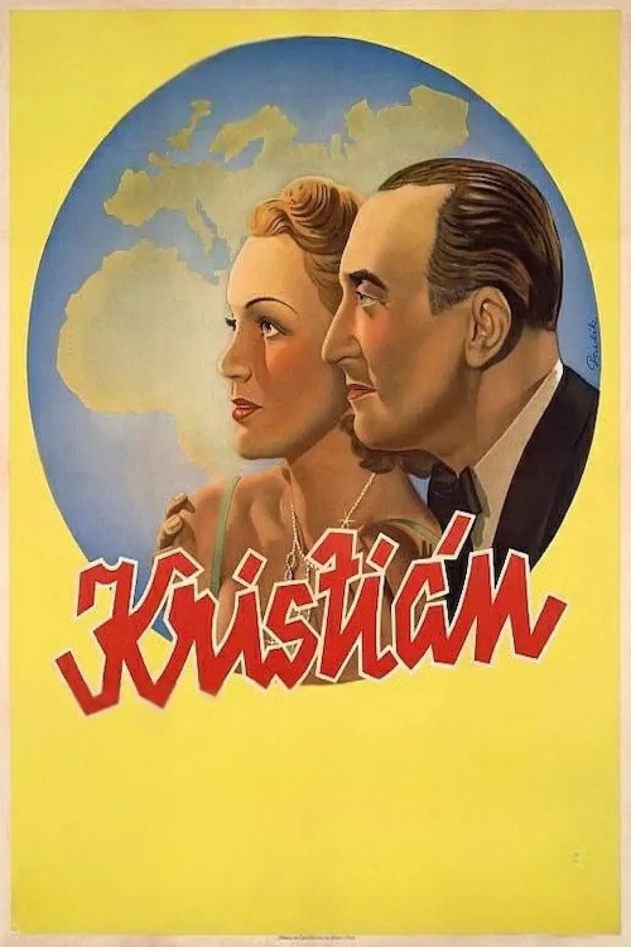 Plakat filmowy "Kristian"