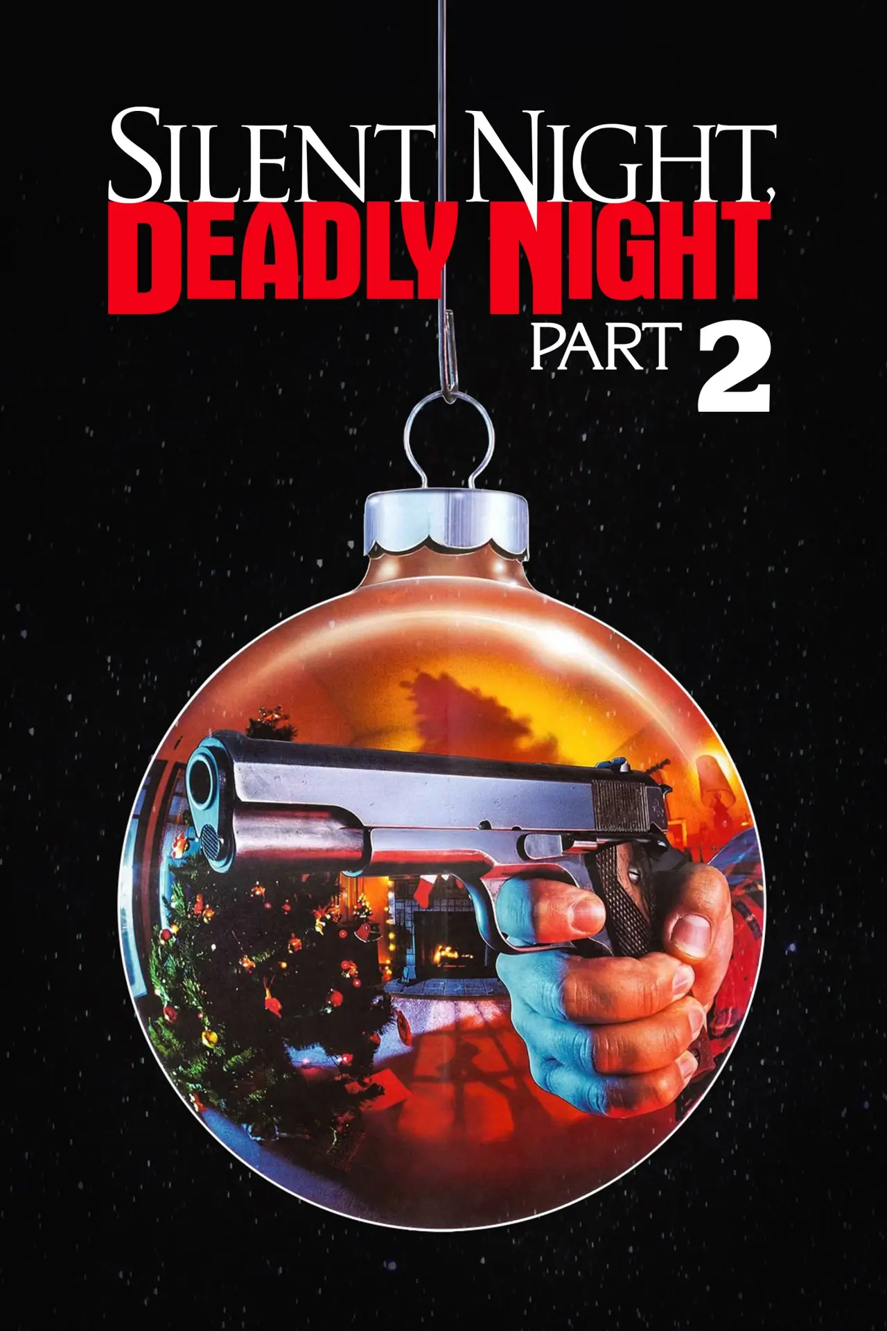 Plakat filmowy "Cicha noc, śmierci noc 2"