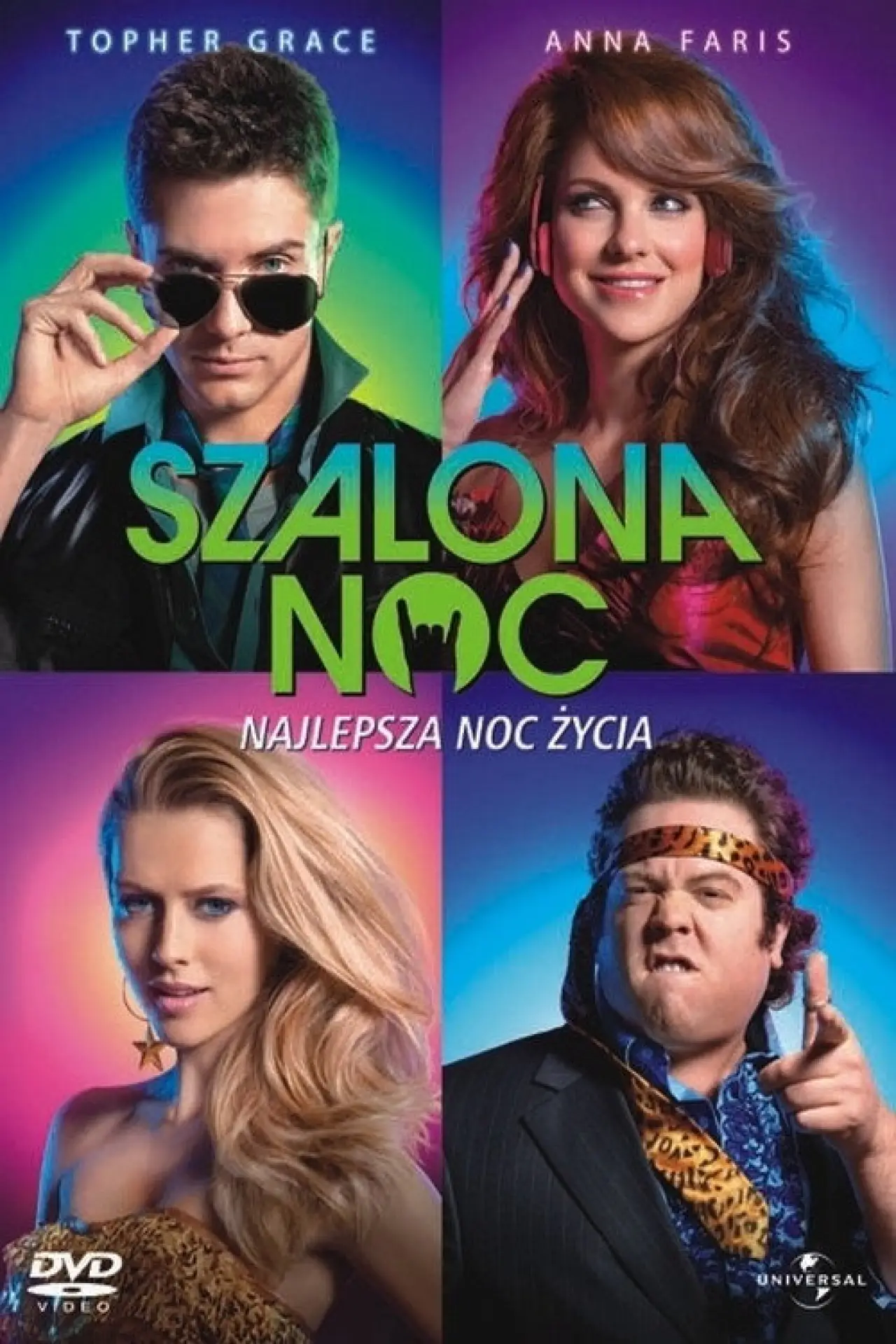 Plakat filmowy "Szalona noc"