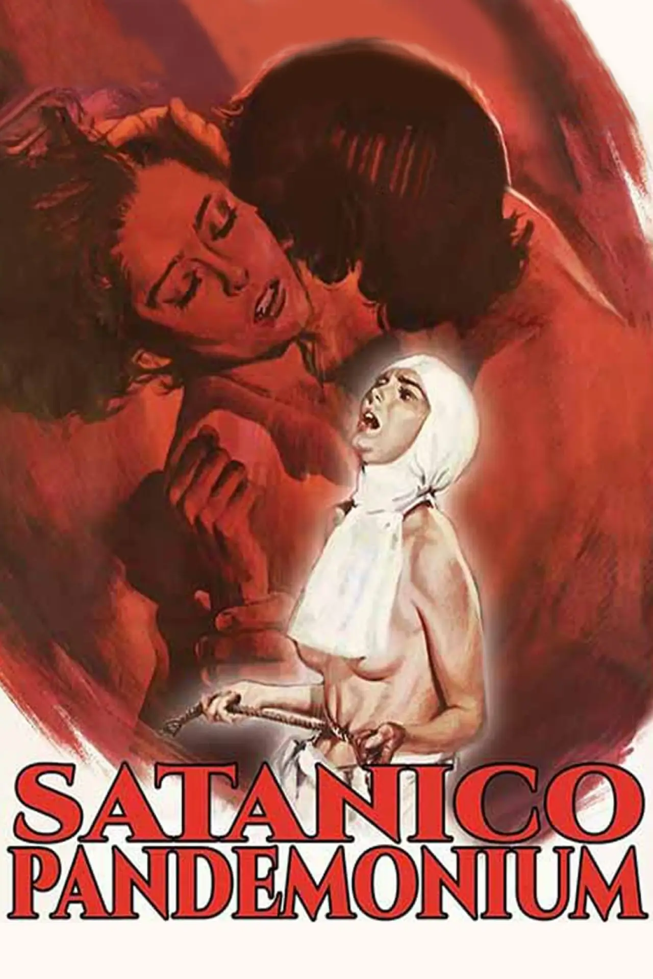 Plakat filmowy "Szatańskie pandemonium"