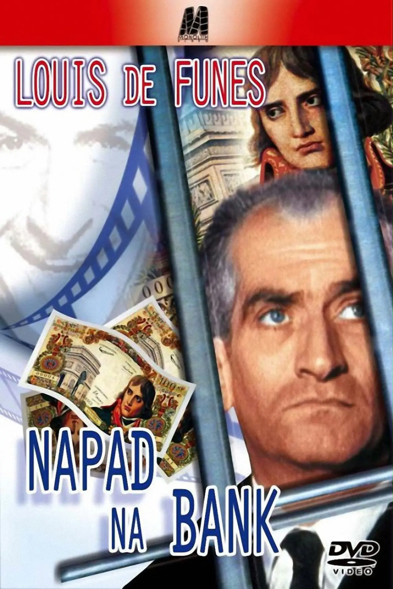 Plakat filmowy "Napad na bank"