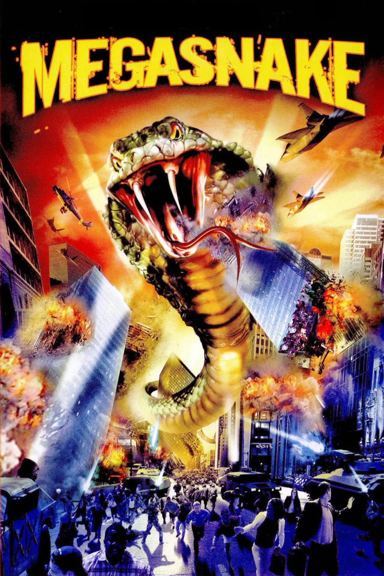 Plakat filmowy "Mega Snake"