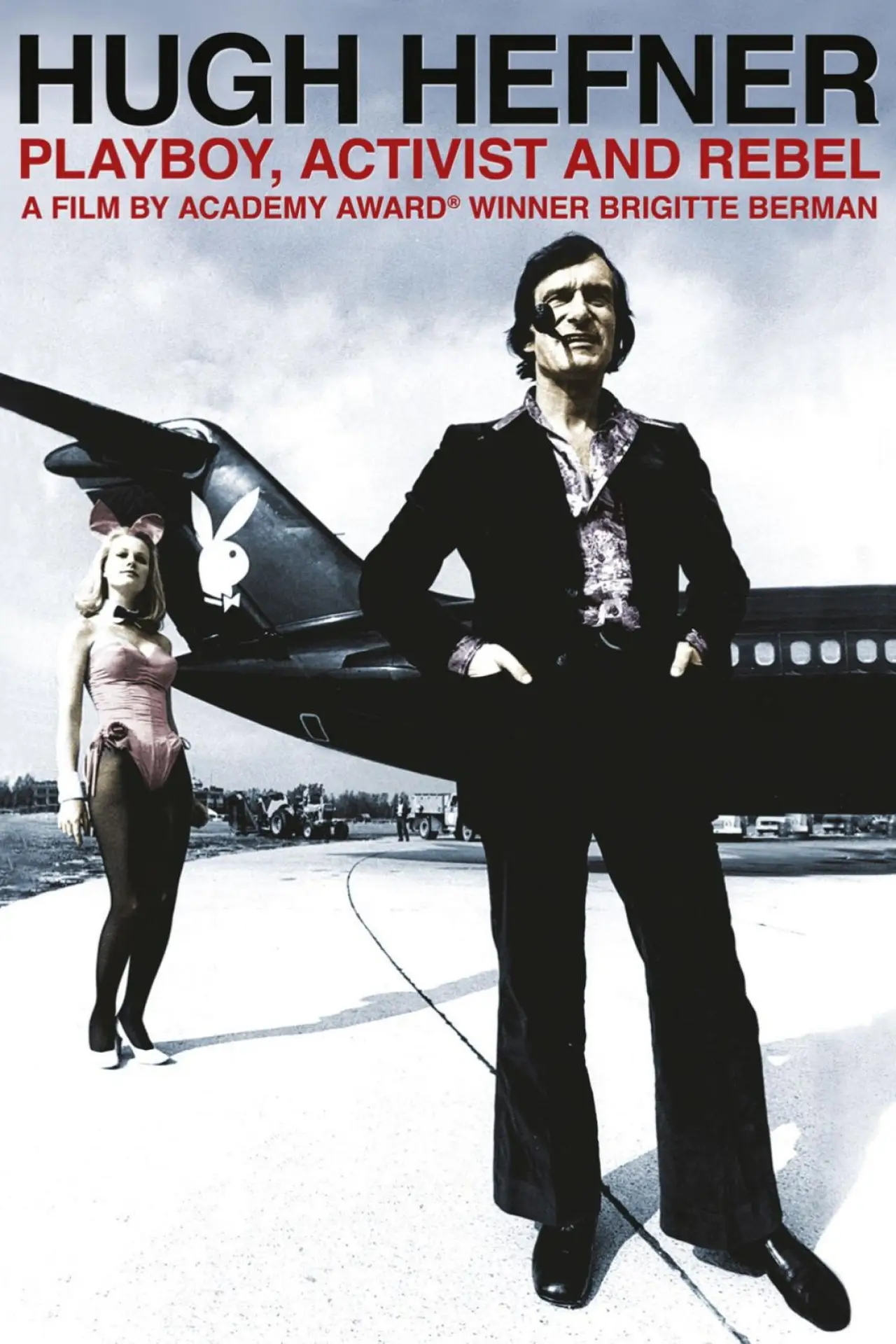 Plakat filmowy "Hugh Hefner: Playboy, Activist and Rebel"
