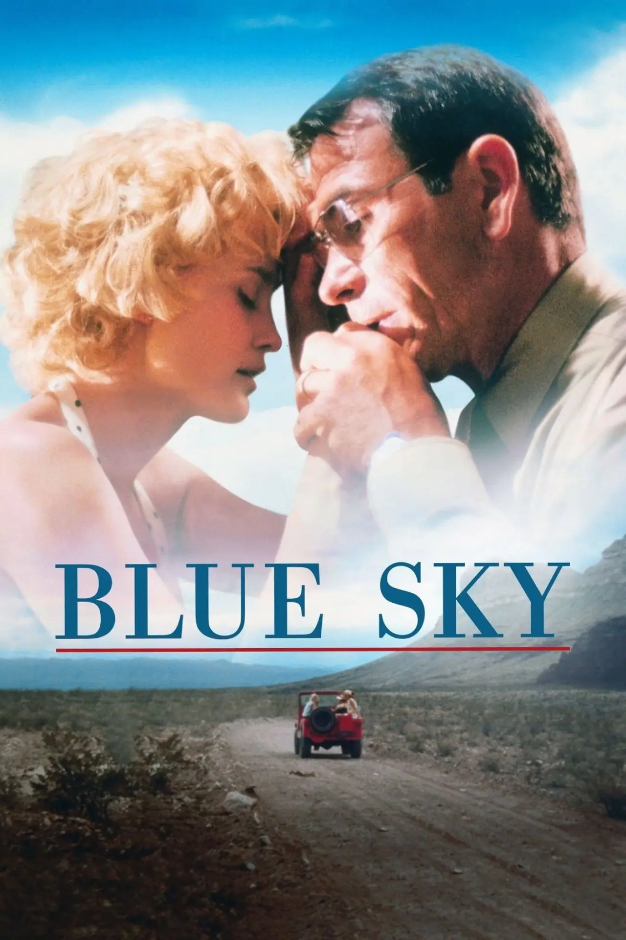 Plakat filmowy "Błękit nieba"