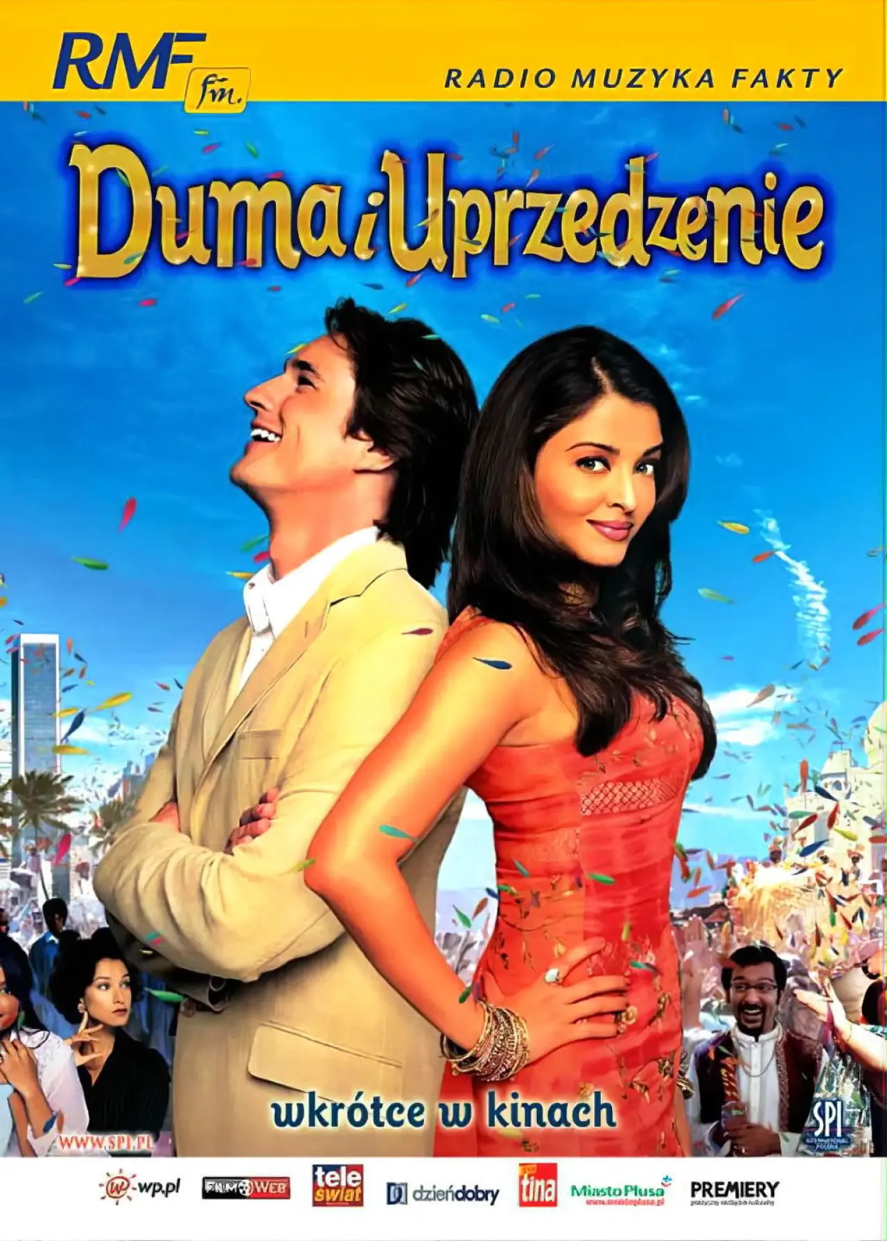 Plakat filmowy "Duma i uprzedzenie"