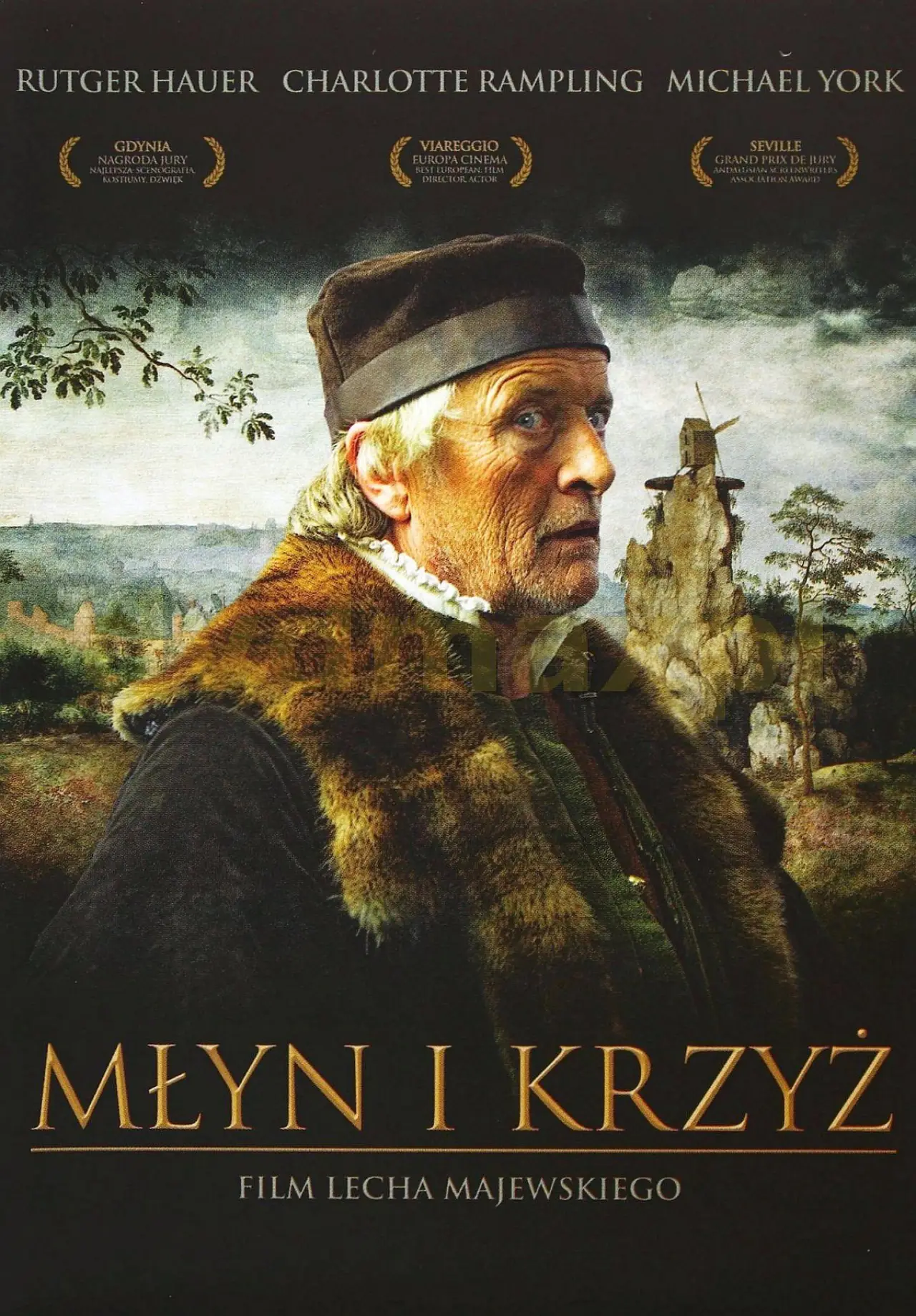 Plakat filmowy "Młyn i krzyż"