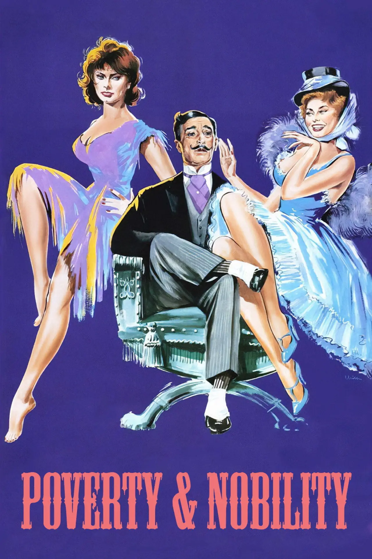 Plakat filmowy "Miseria e nobiltà"