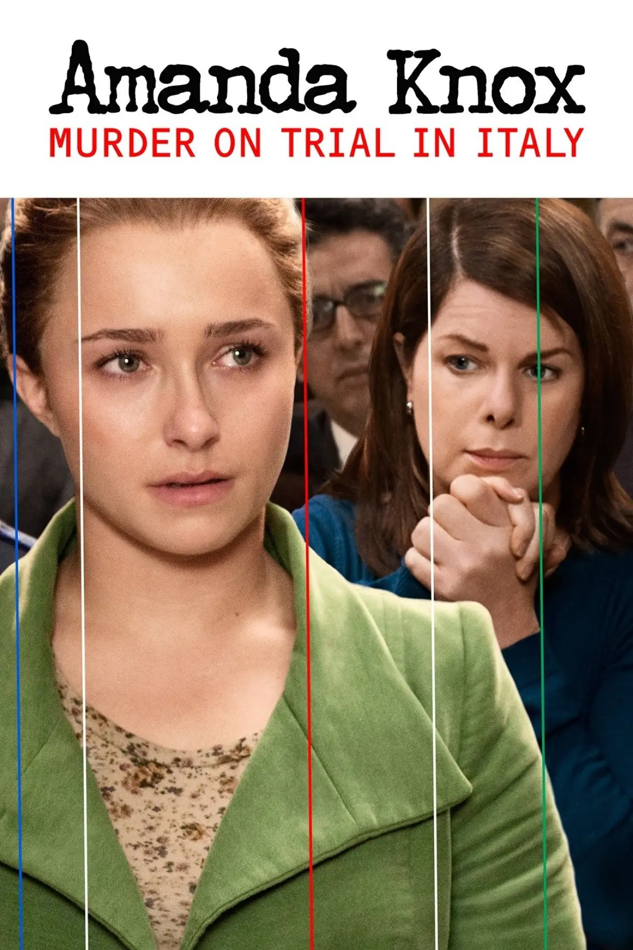 Plakat filmowy "Oskarżona Amanda Knox"