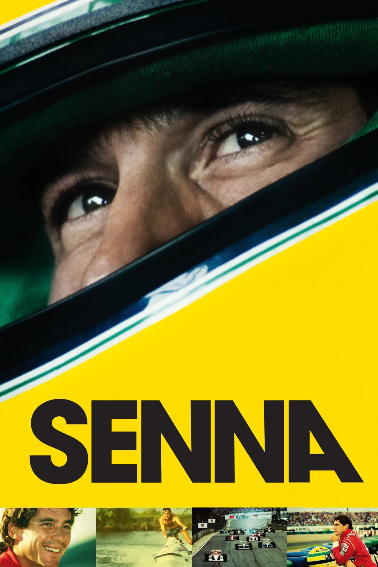 Plakat filmowy "Senna"