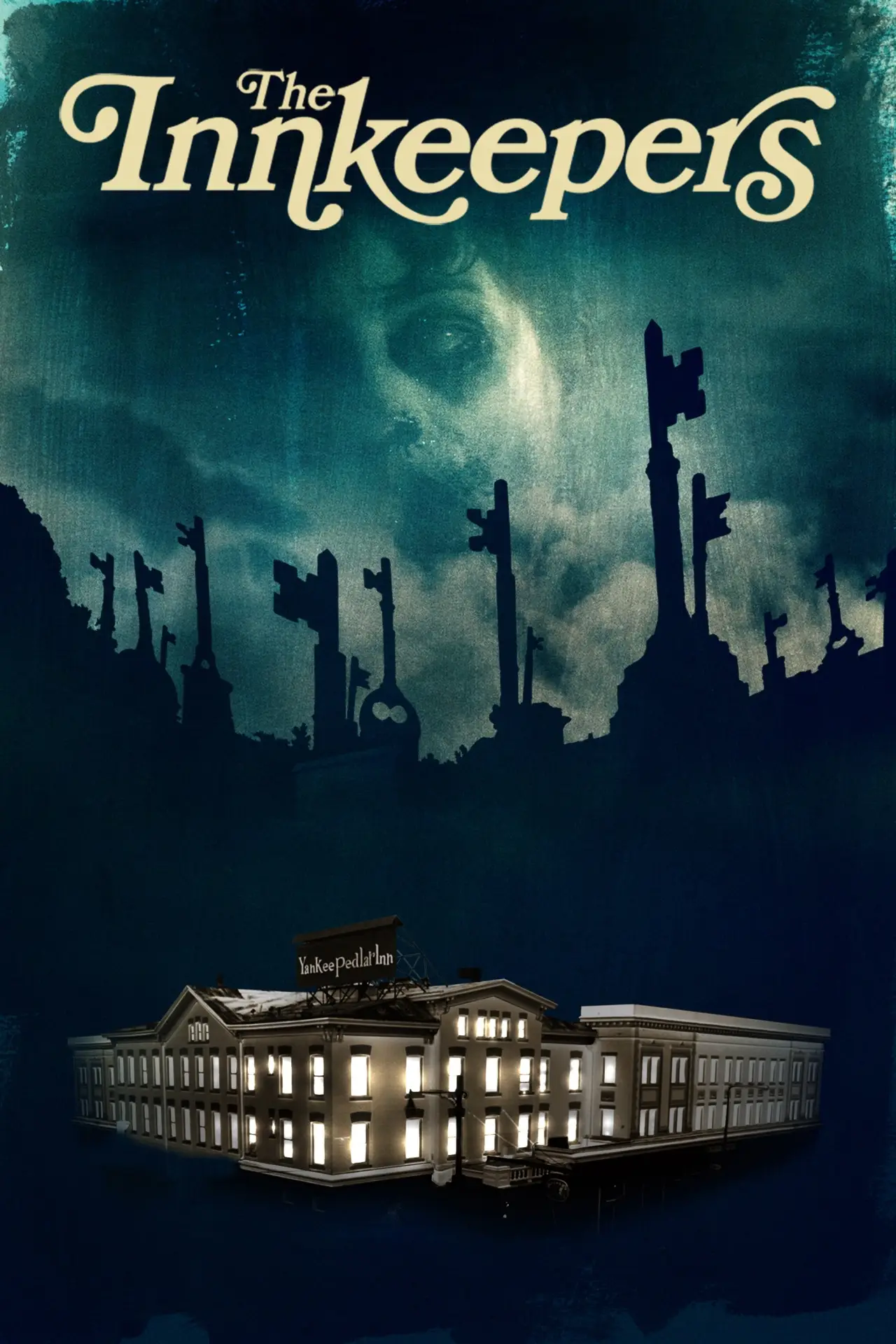 Plakat filmowy "Zajazd pod duchem"