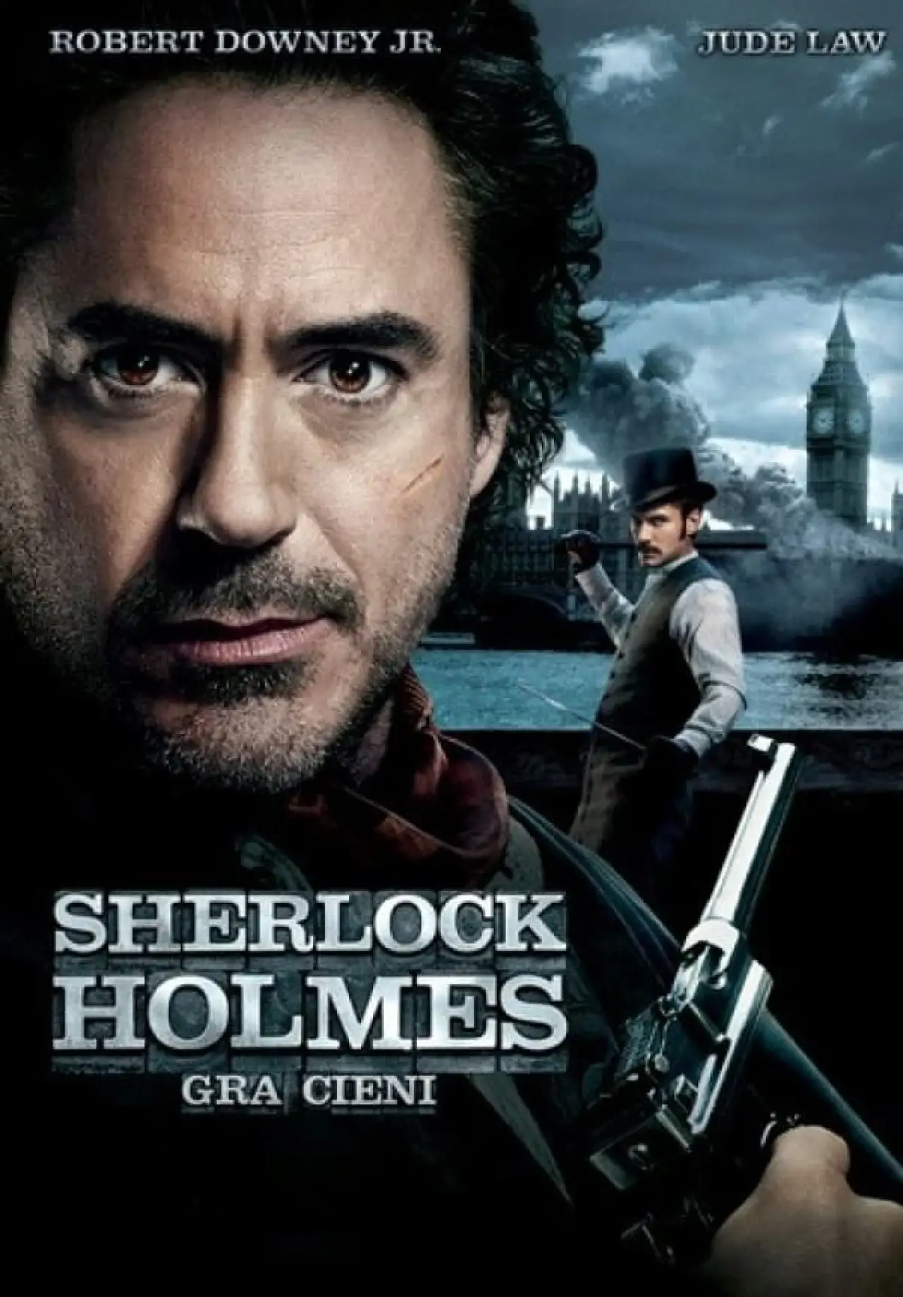 Plakat filmowy "Sherlock Holmes: Gra cieni"