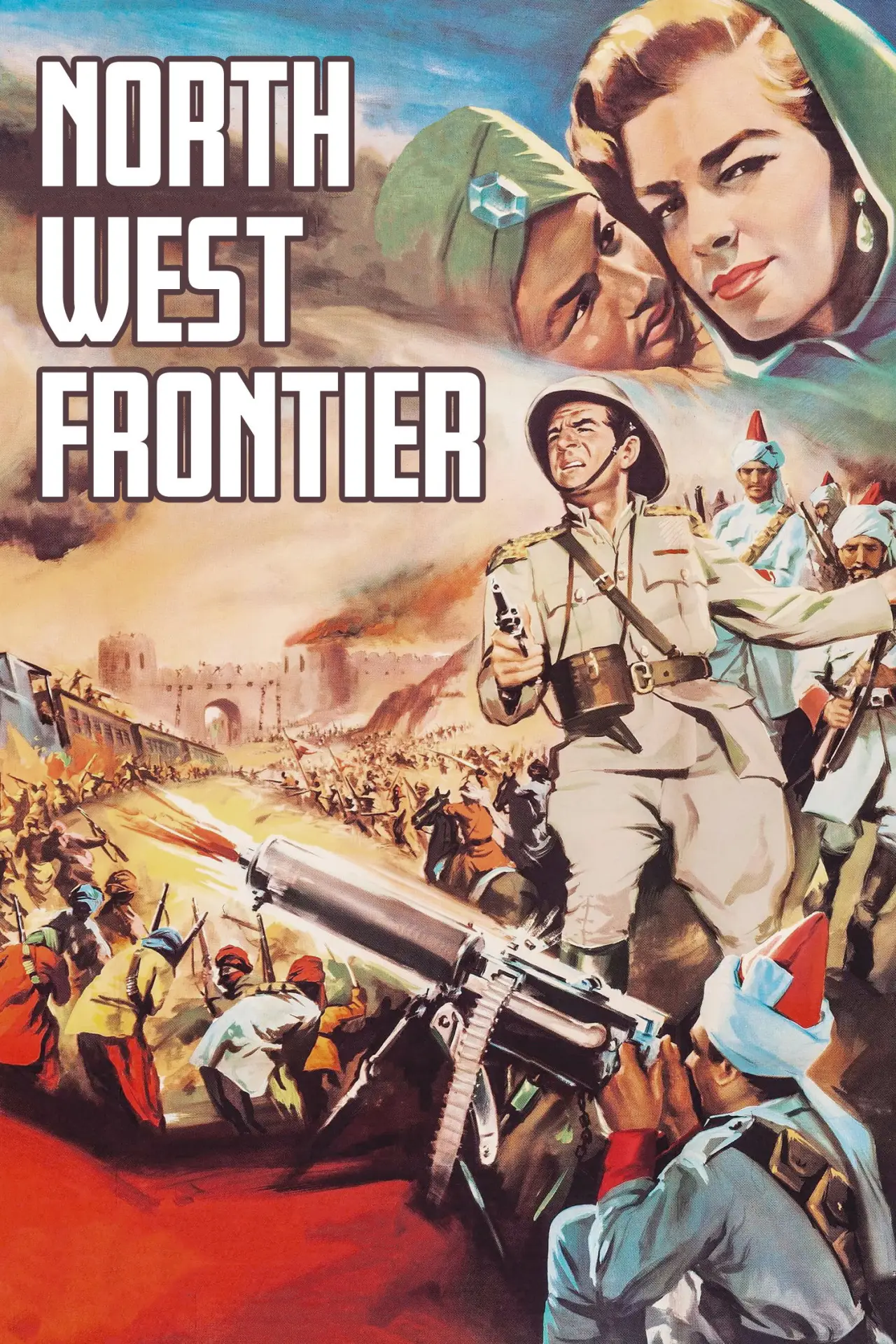 Plakat filmowy "Ostatni pociag z Haserabadu"