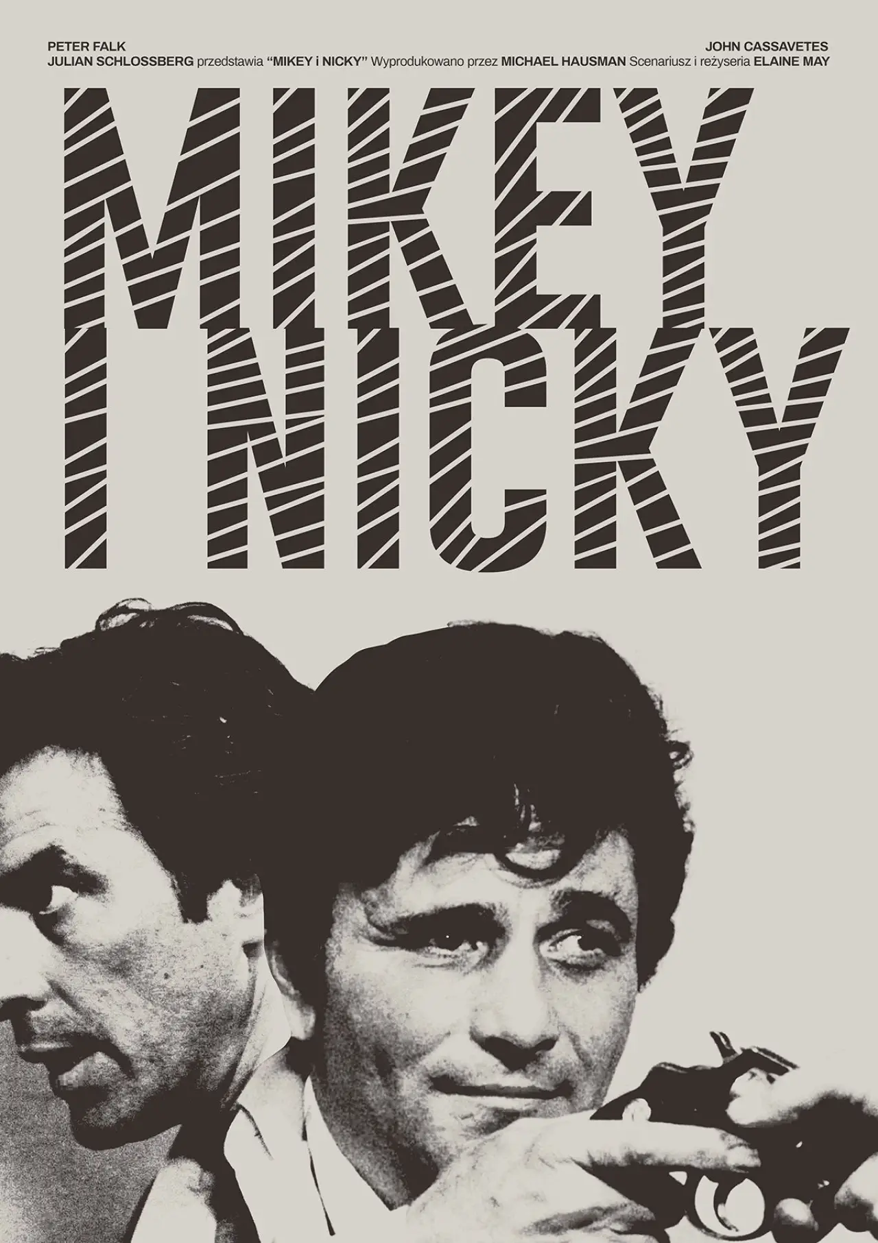 Plakat filmowy "Mikey i Nicky"