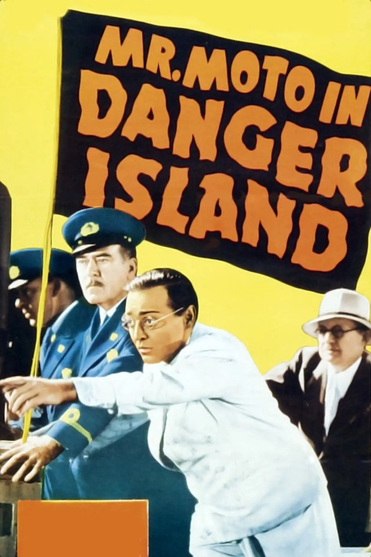 Plakat filmowy "Mr. Moto in Danger Island"