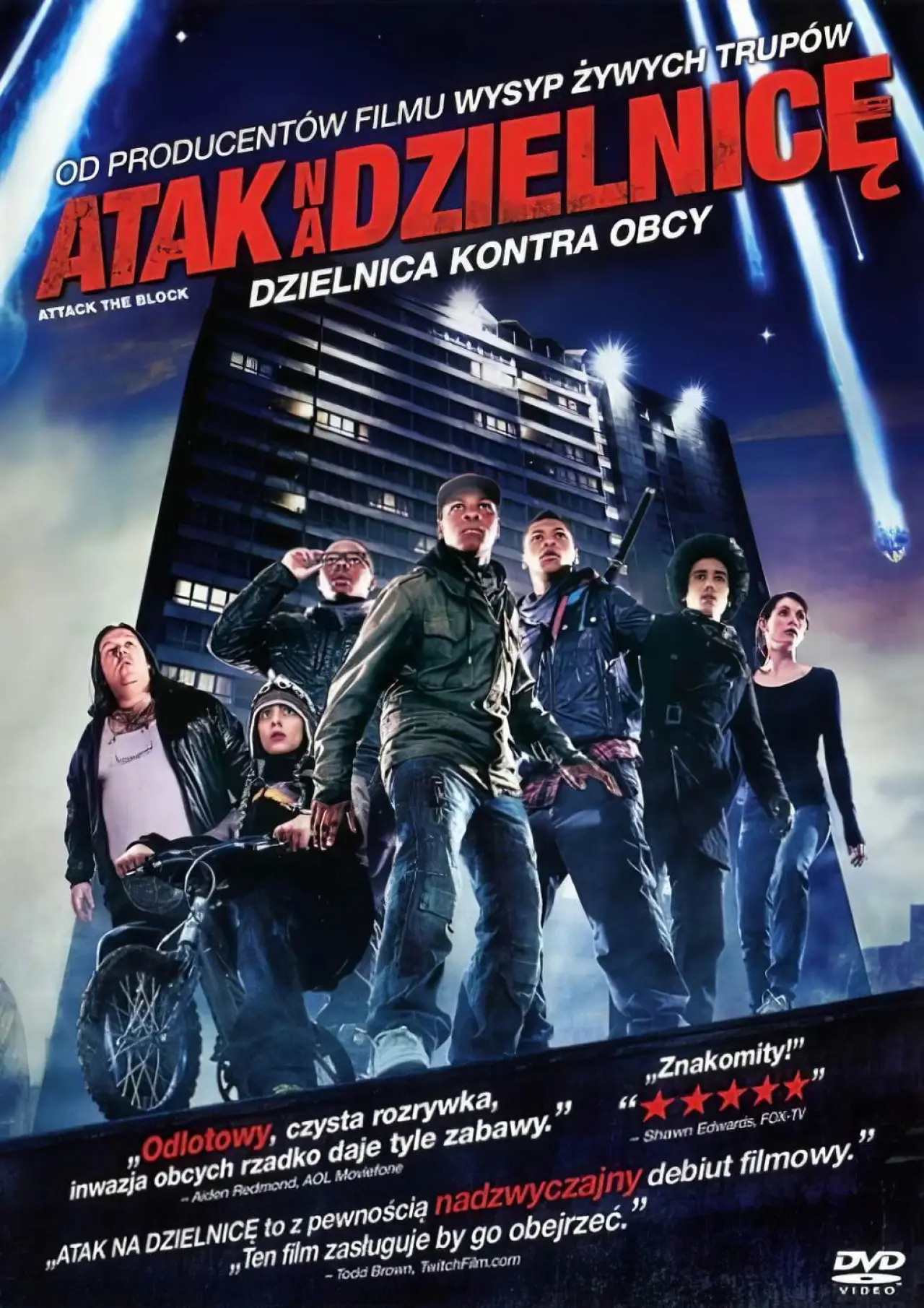 Plakat filmowy "Atak na dzielnicę "