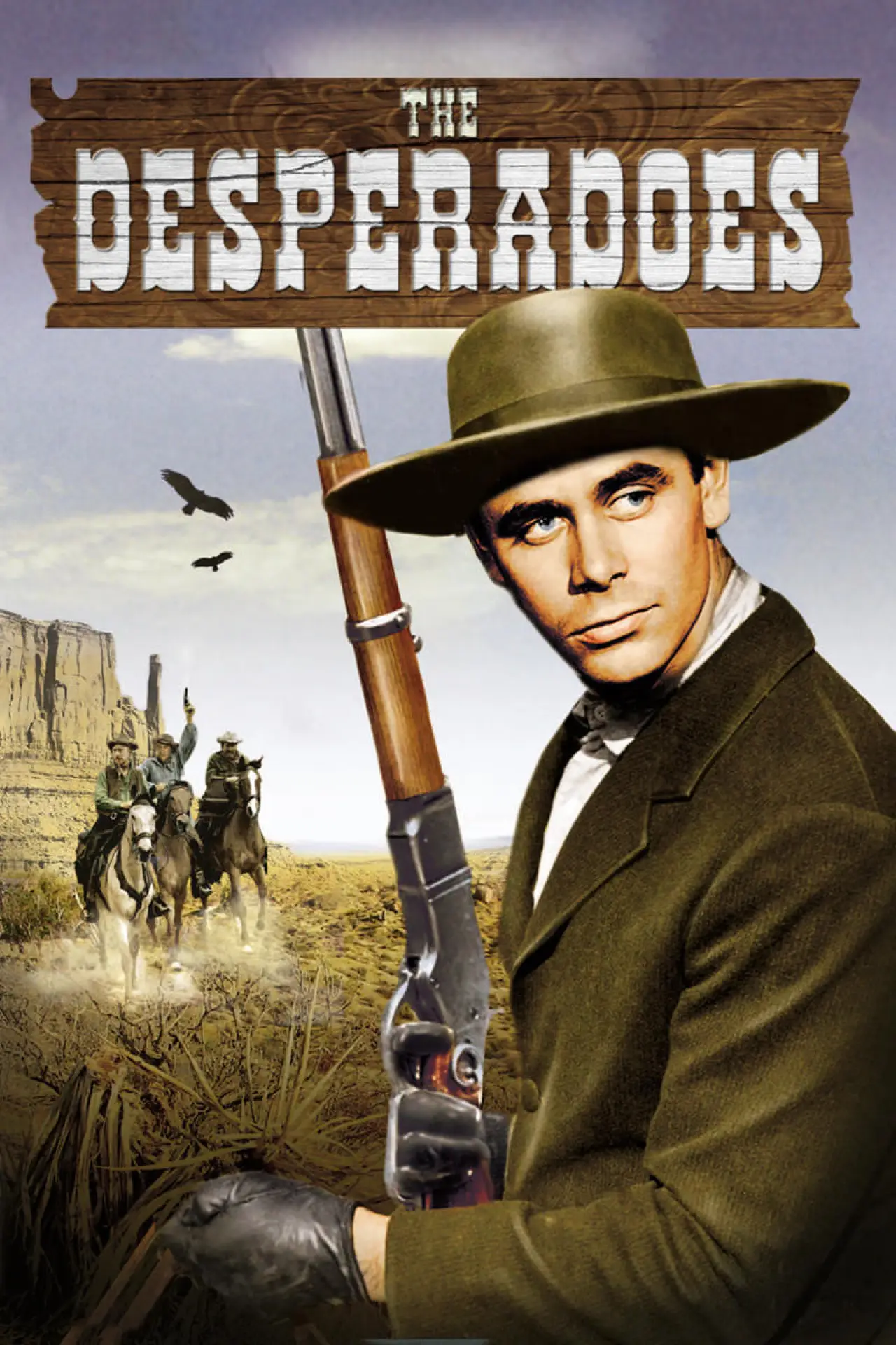 Plakat filmowy "The Desperadoes"
