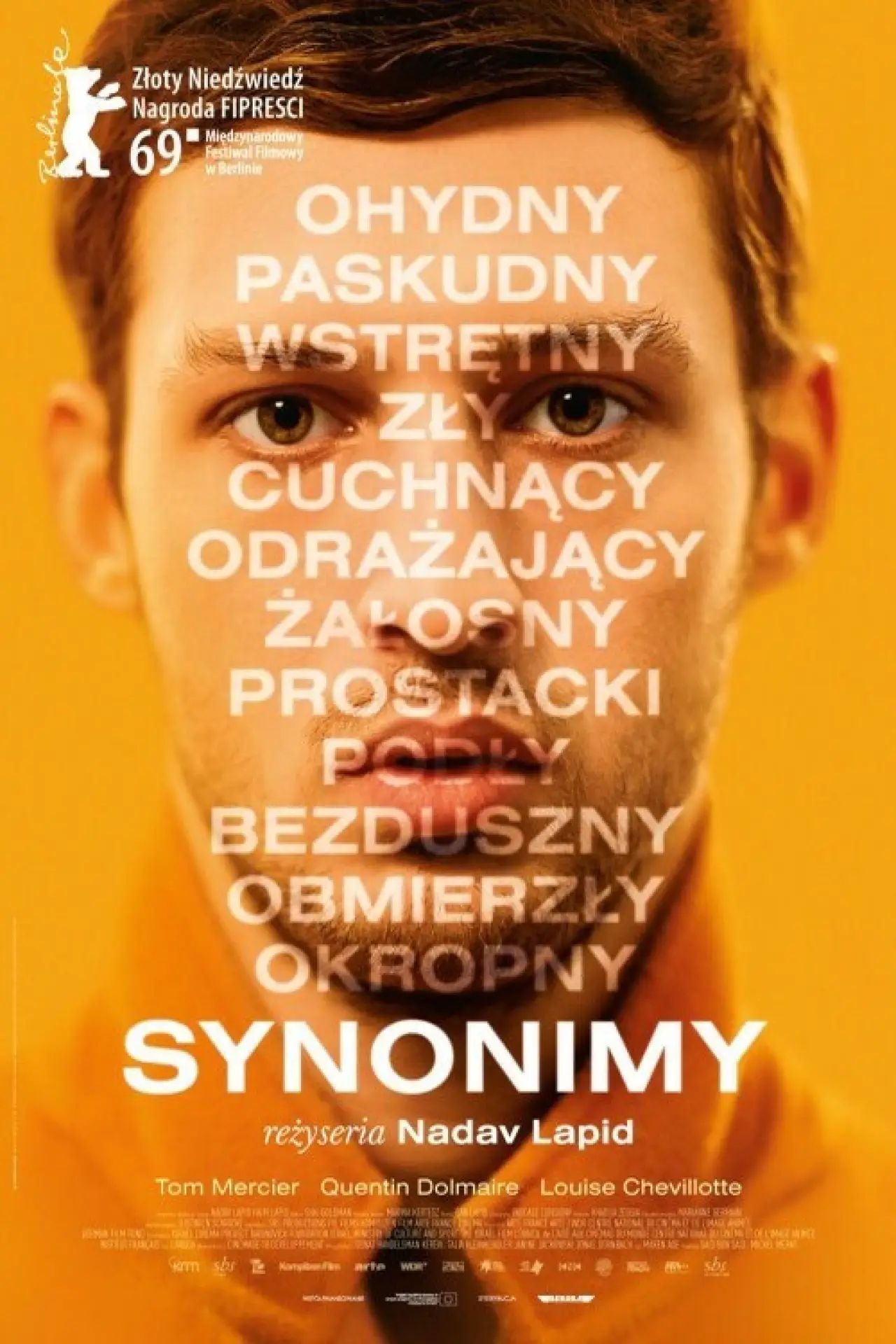 Plakat filmowy "Synonimy"