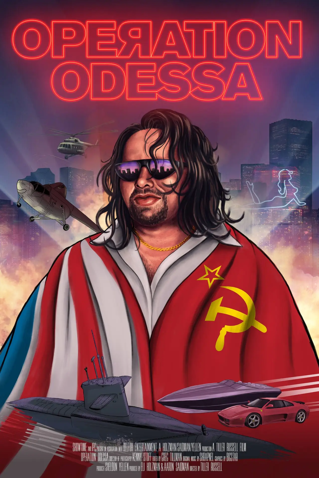 Plakat filmowy "Operation Odessa"
