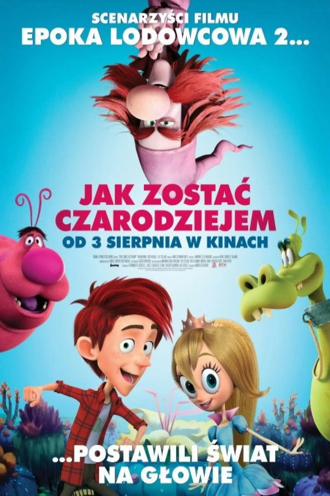 Plakat filmowy "Jak zostać czarodziejem"